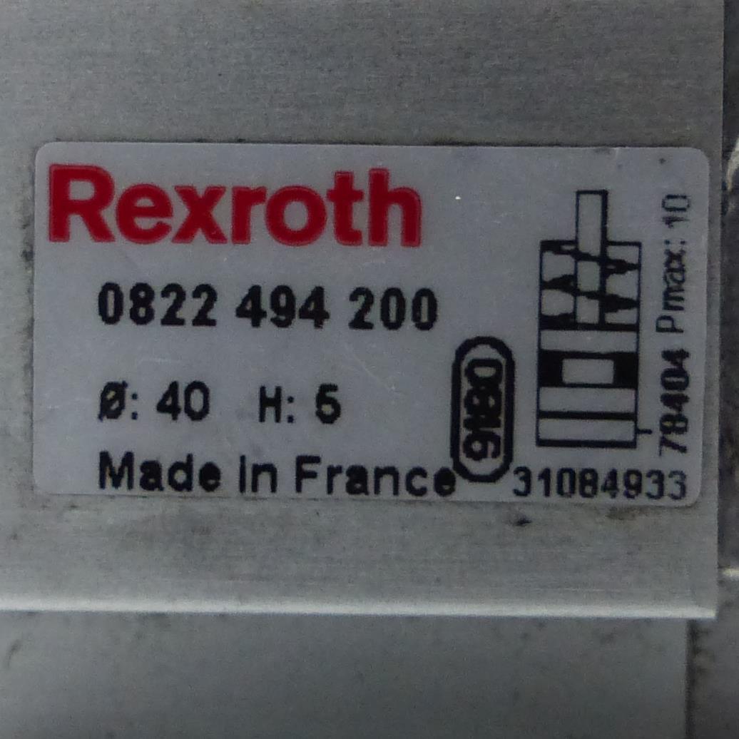 Produktfoto 2 von REXROTH Kompaktzylinder 40 x 5