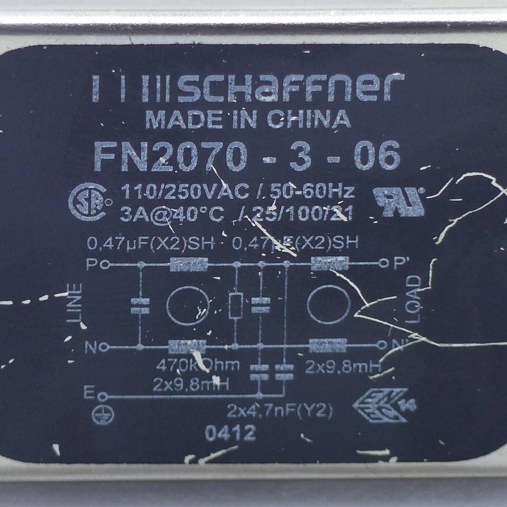 Produktfoto 2 von SCHAFFNER Netzfilter