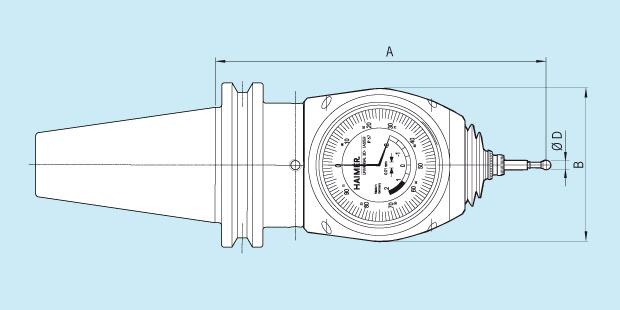 Produktfoto 2 von Universal 3D-Taster mit integrierter Aufnahme SK30