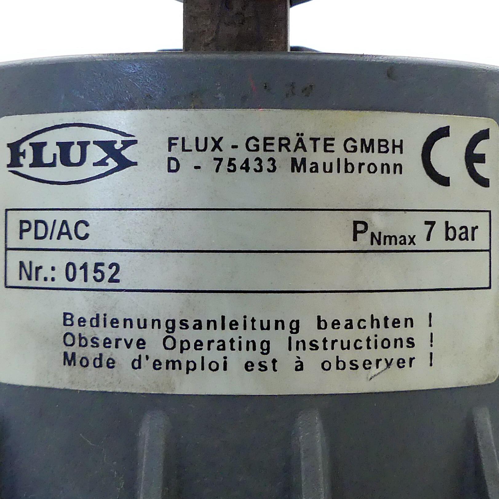 Produktfoto 2 von FLUX GERäTE GMBH PD/AC