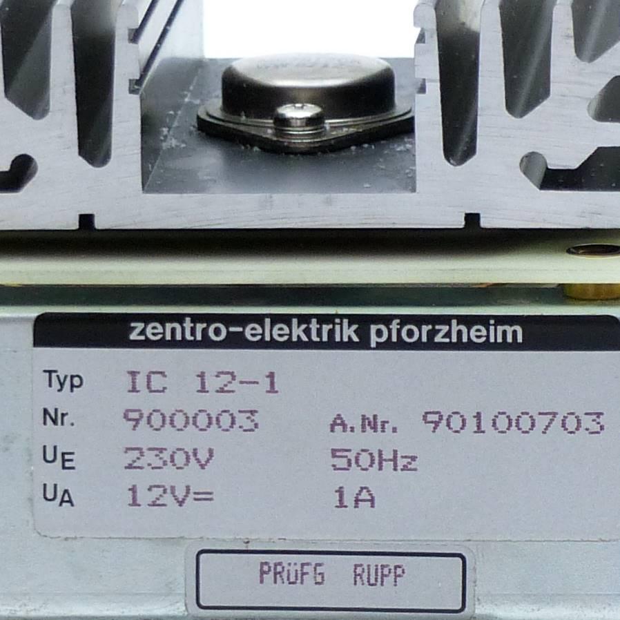 Produktfoto 2 von ZENTRO-ELEKTRIK Netzgerät IC 12-1