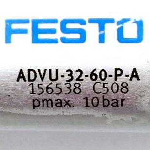 Produktfoto 2 von FESTO Kompaktzylinder ADVU-32-60-PA