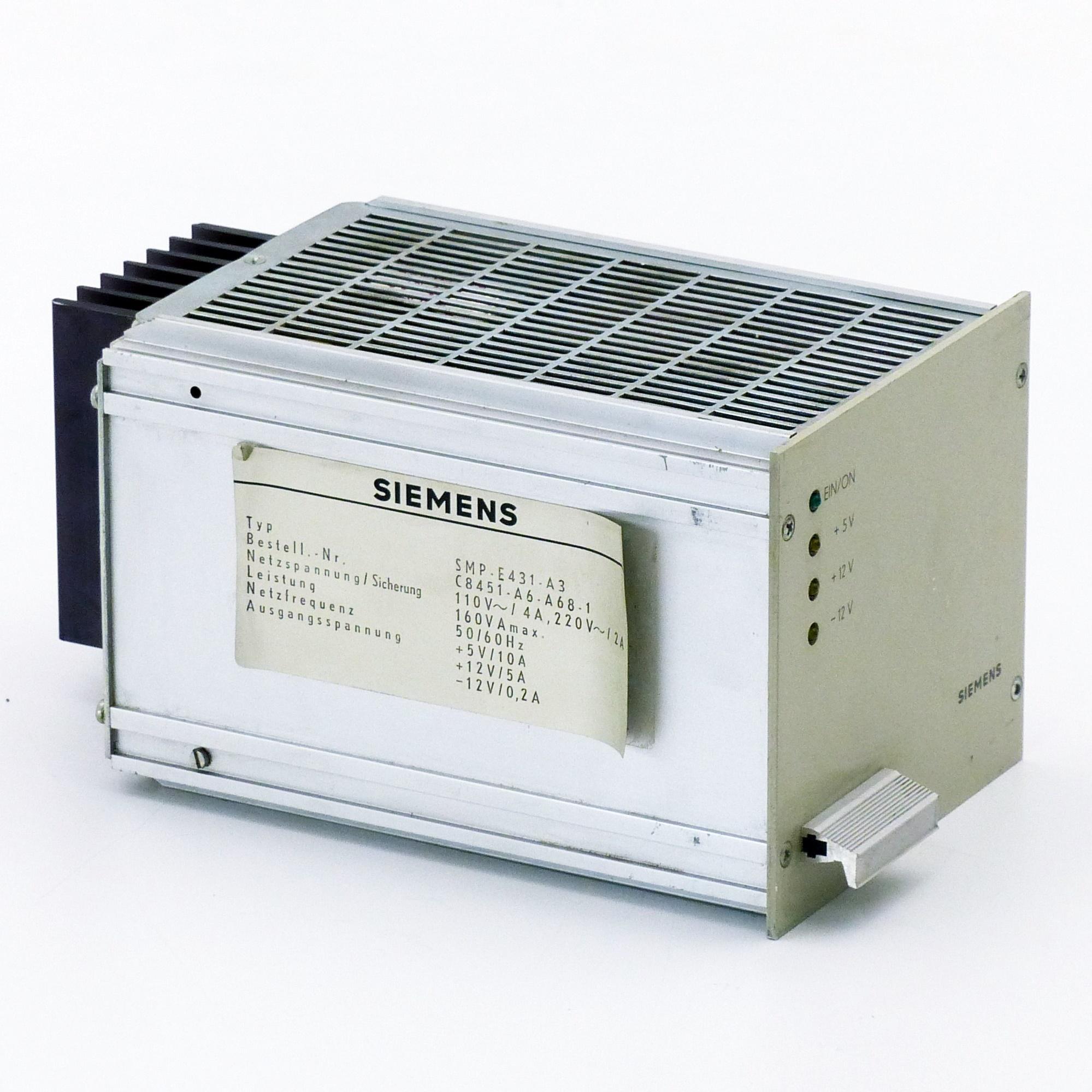 SIEMENS Netzgerät SMP-E431-A3