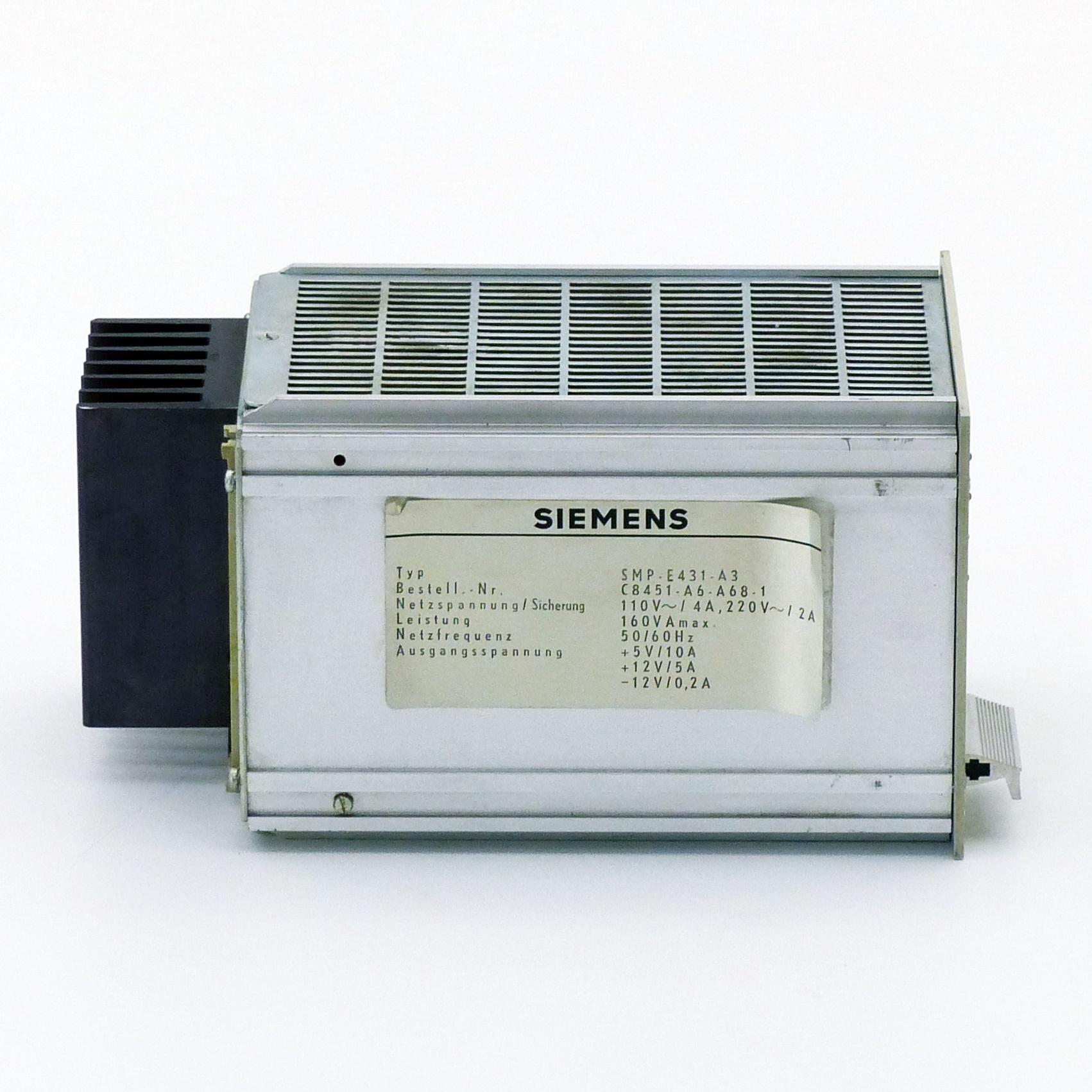 Produktfoto 3 von SIEMENS Netzgerät SMP-E431-A3