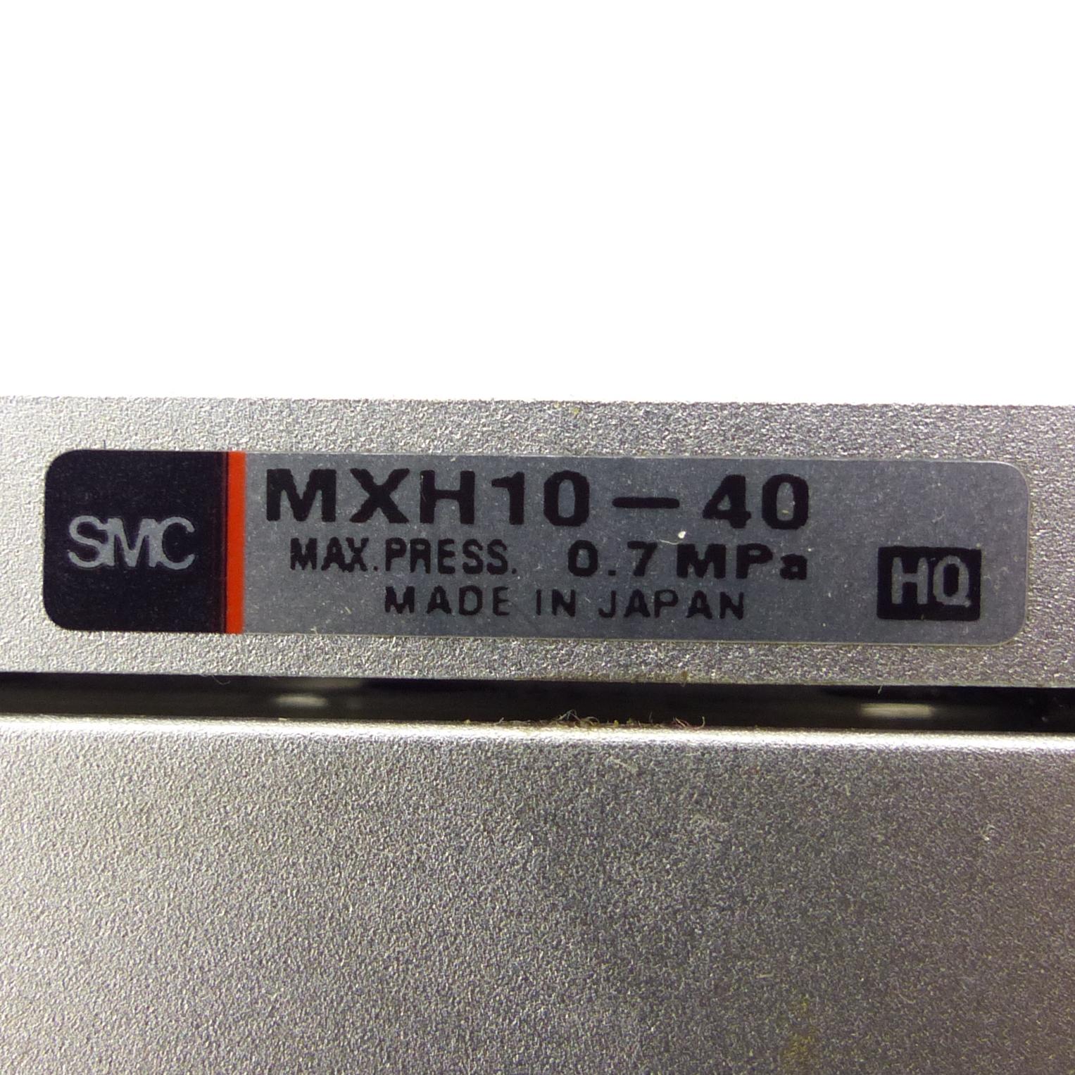 Produktfoto 2 von SMC Kompaktschlitten MXH10-40