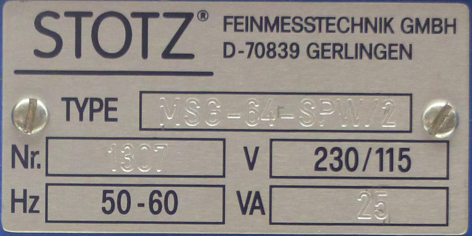 Produktfoto 2 von STOTZ Messsäule