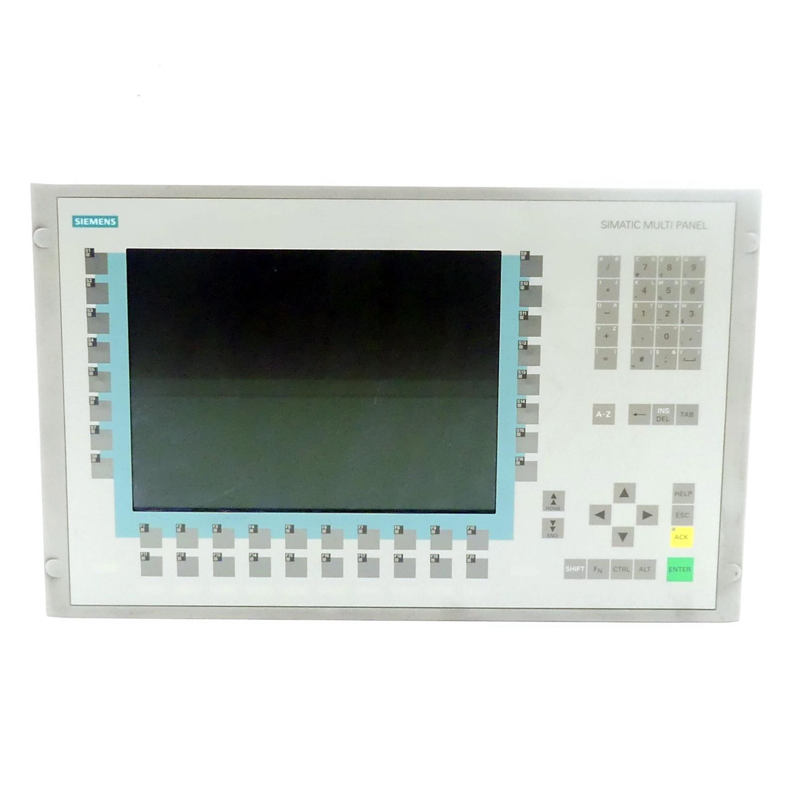 Produktfoto 6 von SIEMENS Multi Panel MP 370 Key-12 TFT