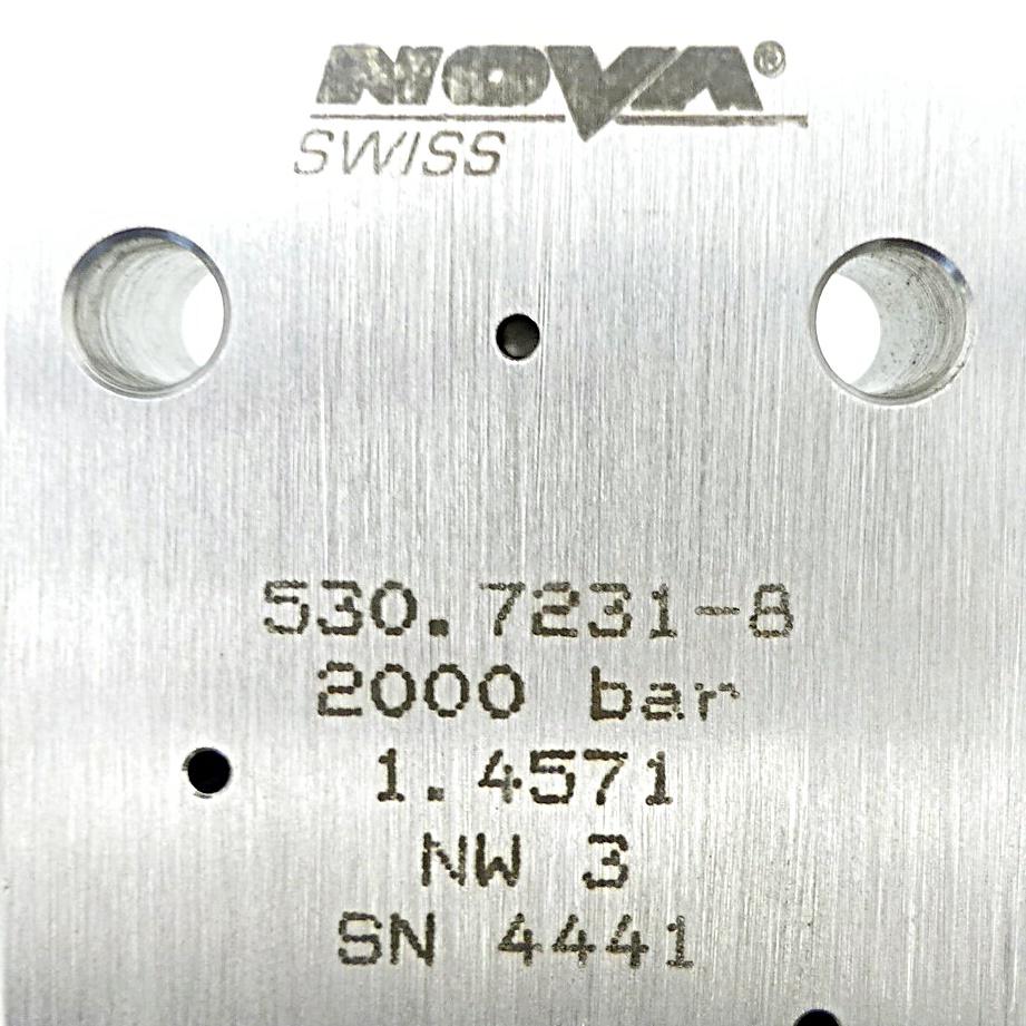 Produktfoto 2 von NOVA SWISS Pneumatisches Nadelventil NW 3 SN 4441