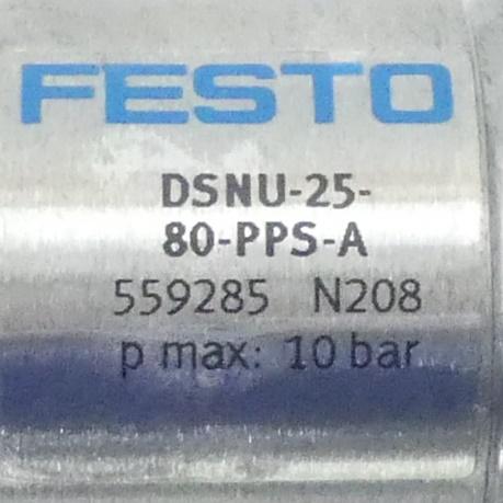 Produktfoto 2 von FESTO Rundzylinder DSNU-25-80-PPS-A