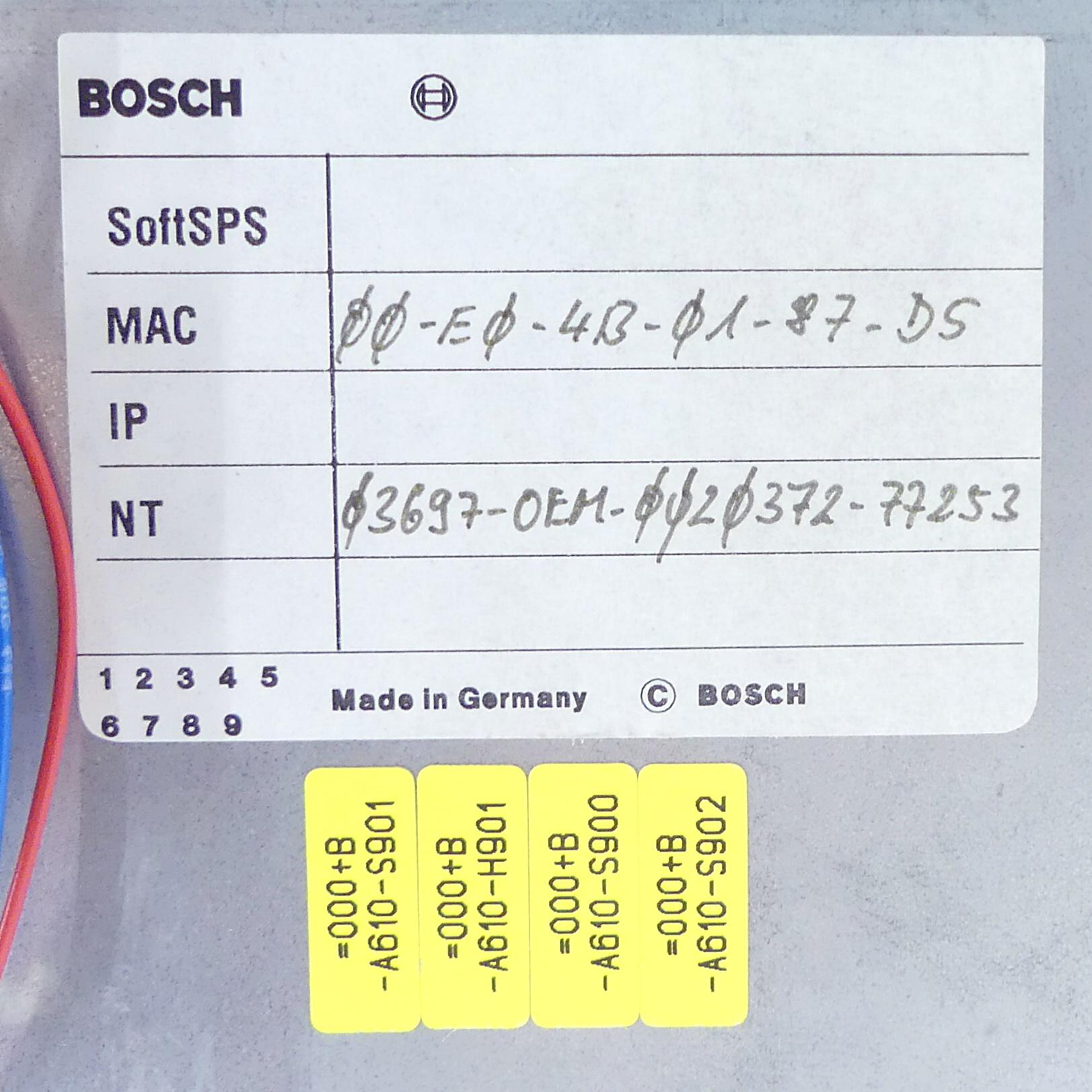 Produktfoto 4 von BOSCH Bedienterminal CPS21_3