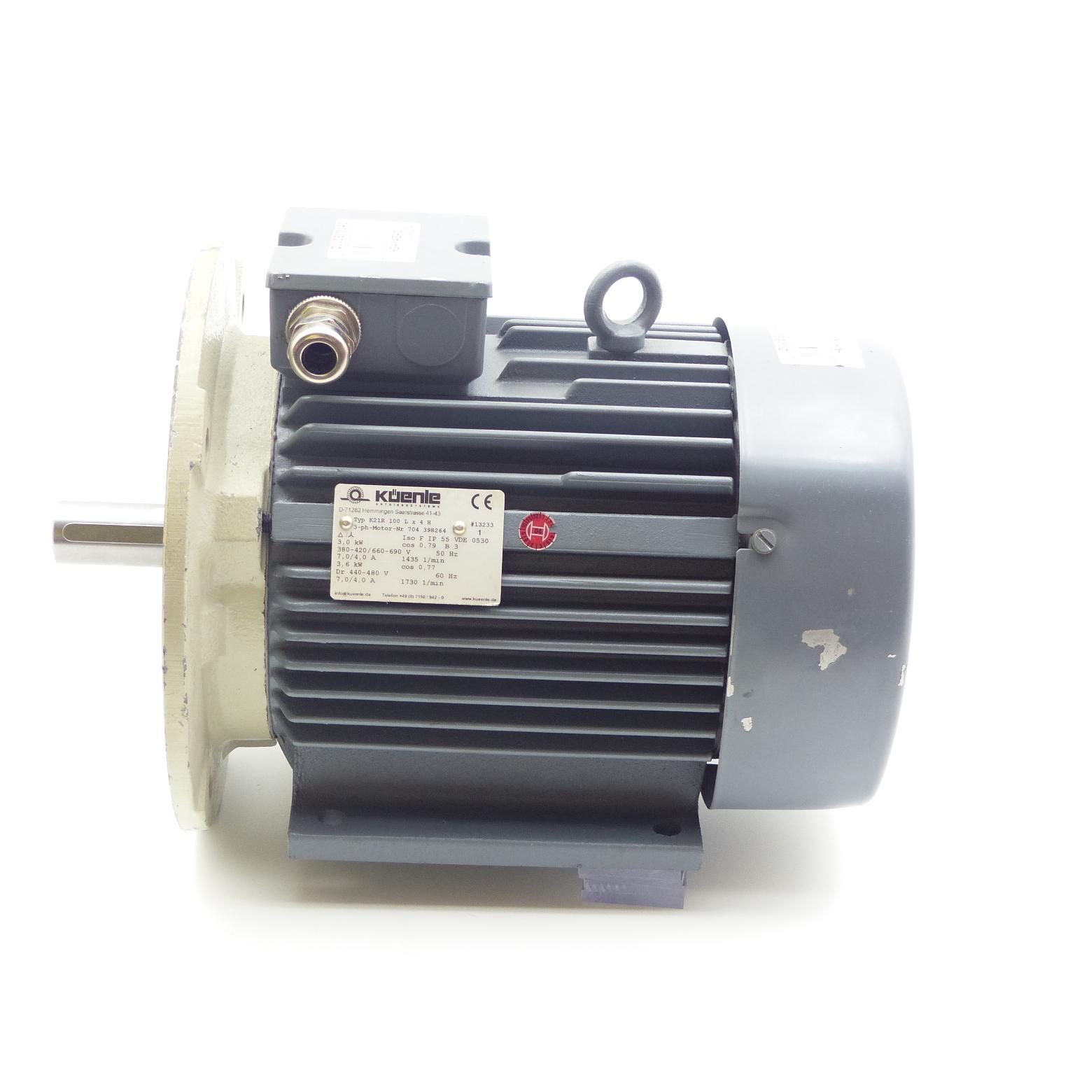 Produktfoto 3 von KüENLE Drehstrommotor K21R 100 Lx4H