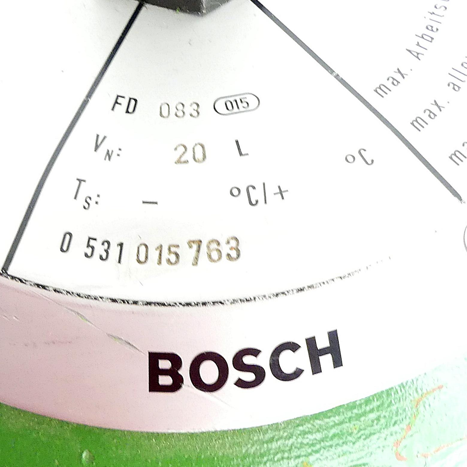 Produktfoto 2 von BOSCH Membranspeicher