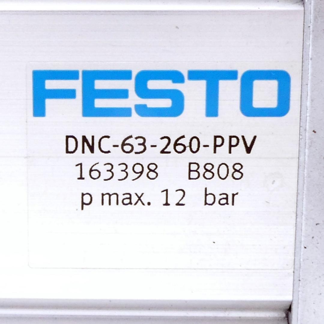 Produktfoto 2 von FESTO Normzylinder DNC-63-260-PPV