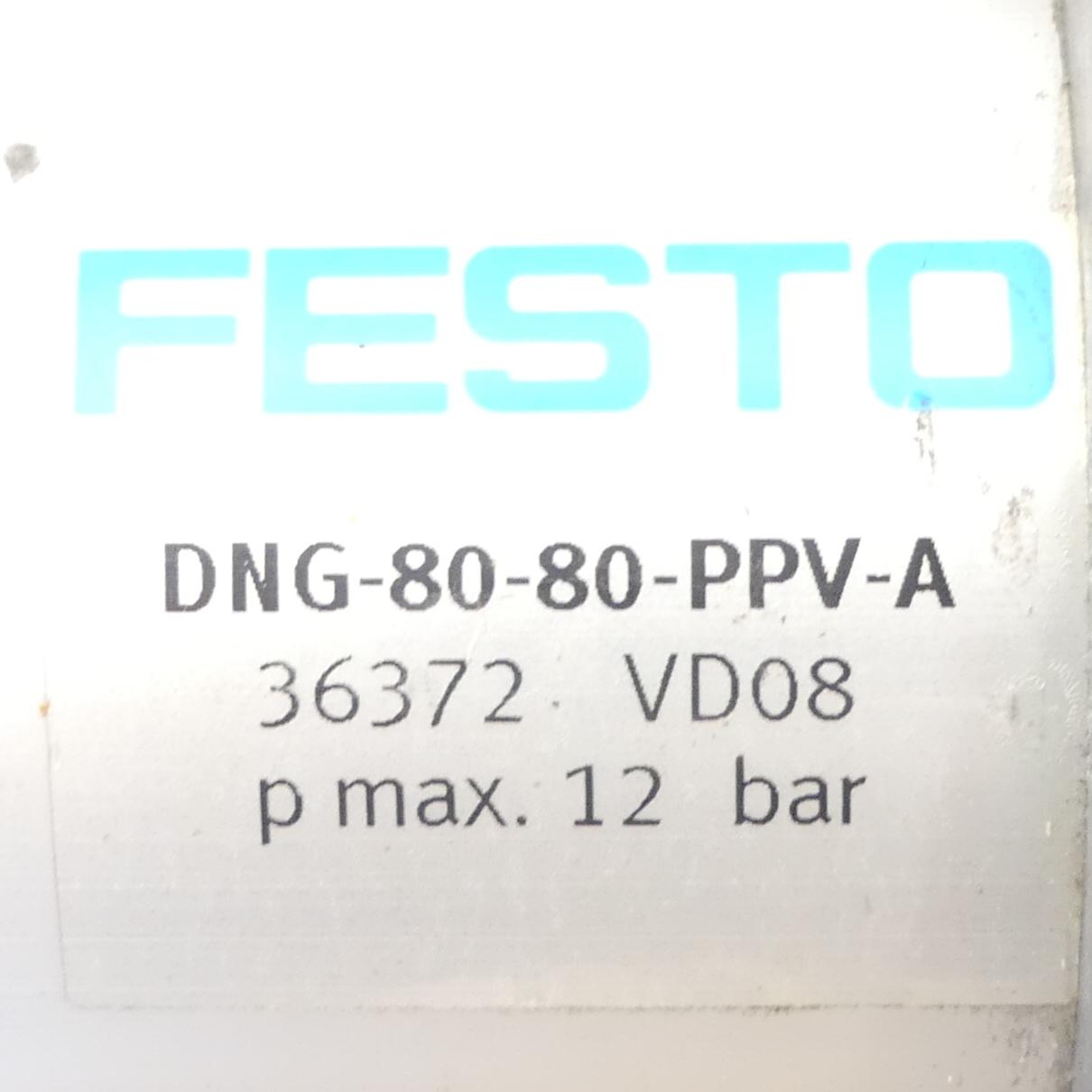 Produktfoto 2 von FESTO Normzylinder DNG-80-80PPV-A