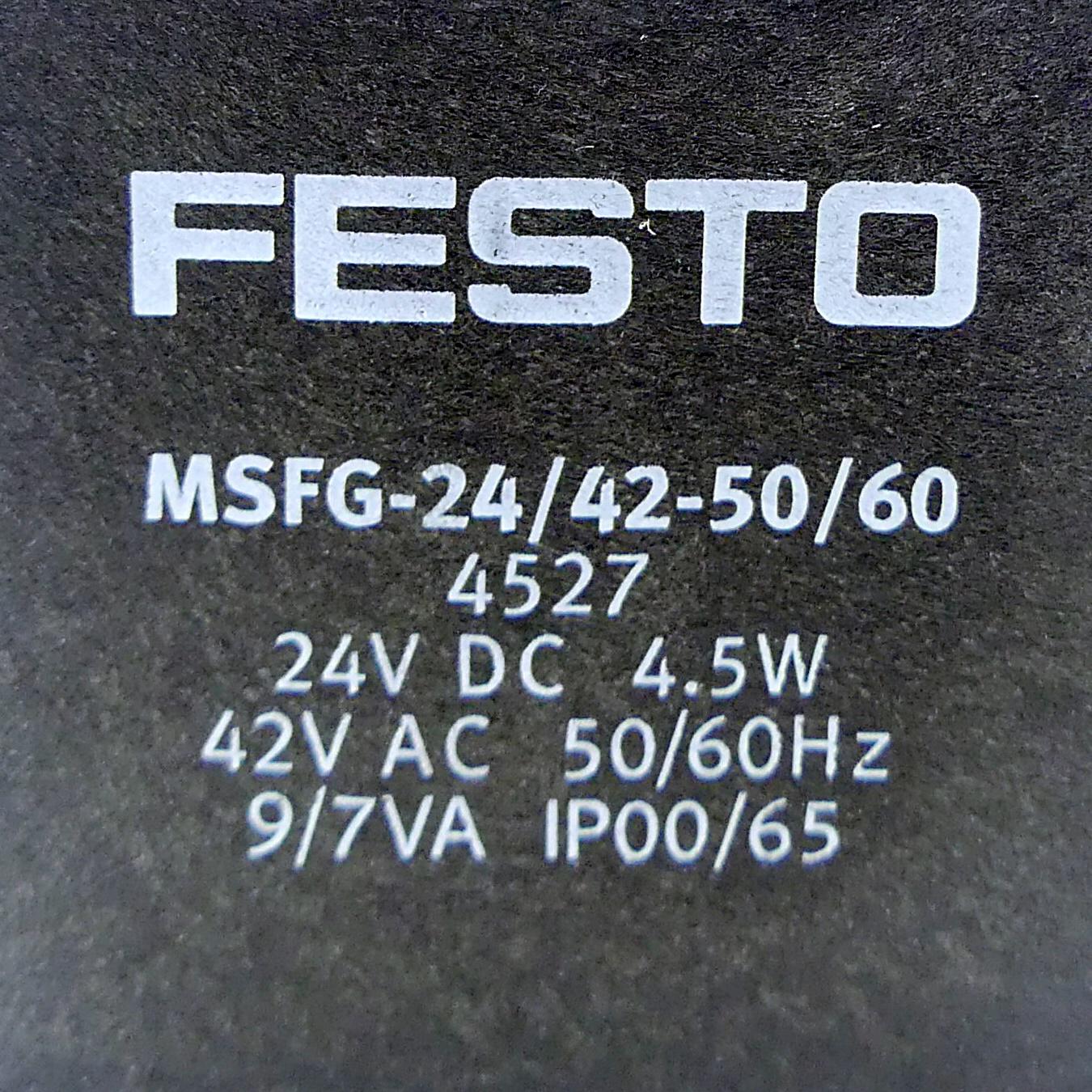 Produktfoto 2 von FESTO Magnetspule