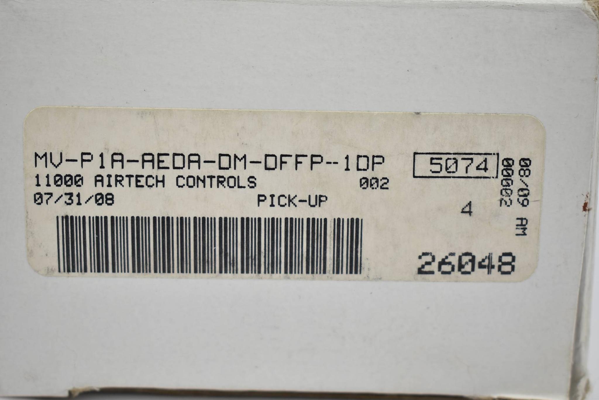 Produktfoto 3 von MAC Airtech Controls MV-P1A-AEDA-DM-DFFP-1DP