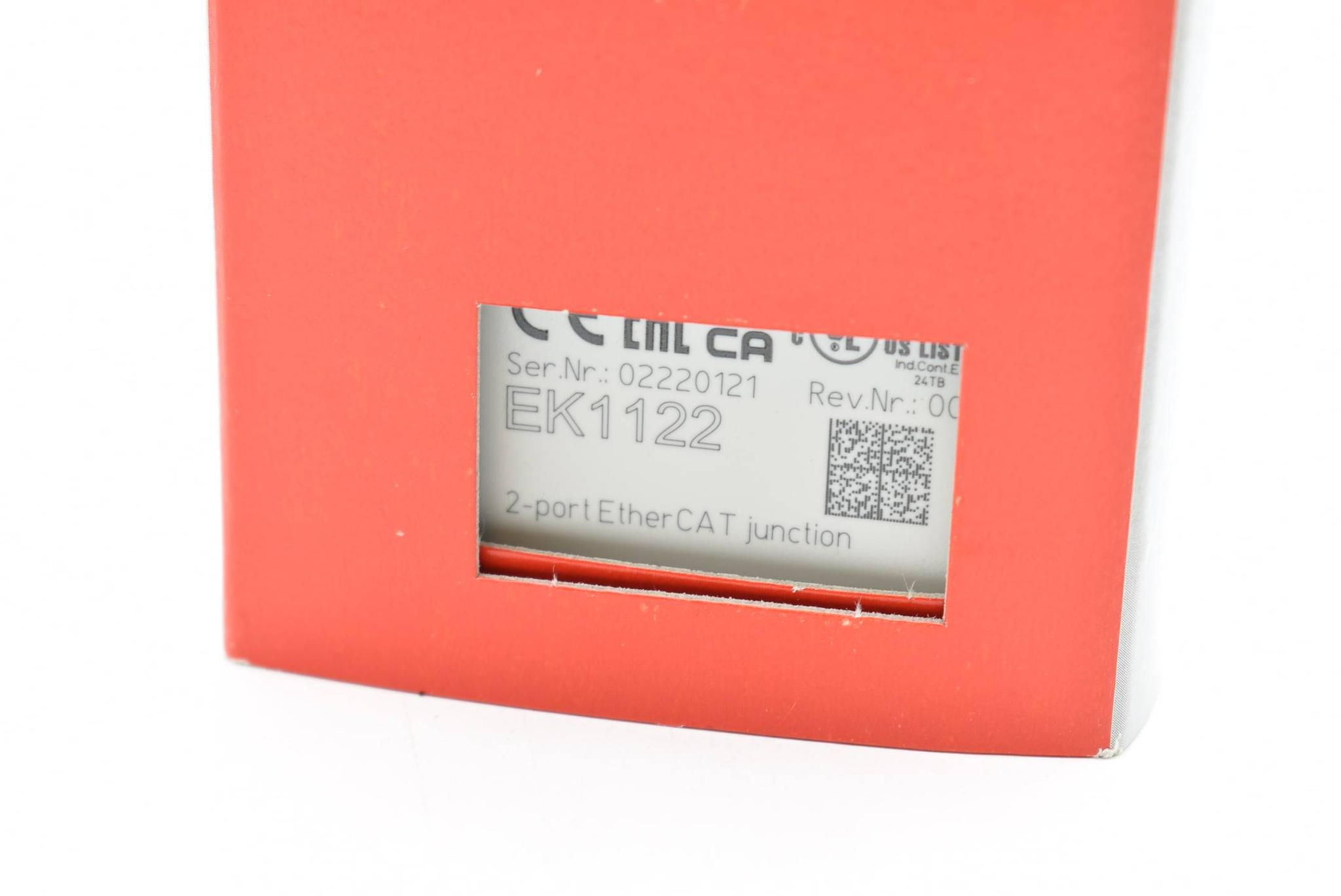 Produktfoto 1 von Beckhoff 2-port EtherCAT junction EK1122 ( EK 1122 )