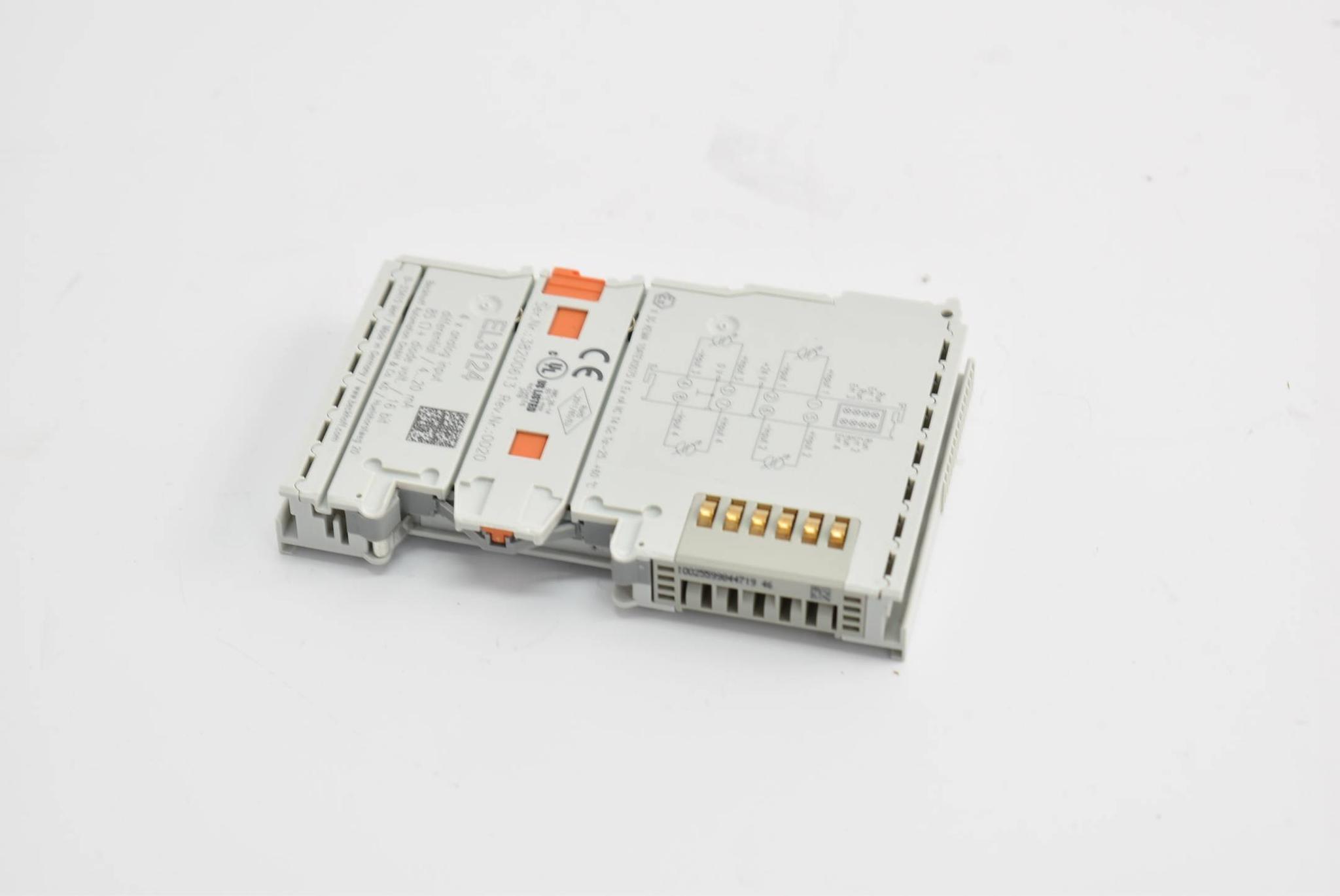 Produktfoto 2 von Beckhoff EtherCAT-Klemme 4-Kanal-Analog-Eingang EL3124 ( EL 3124 )