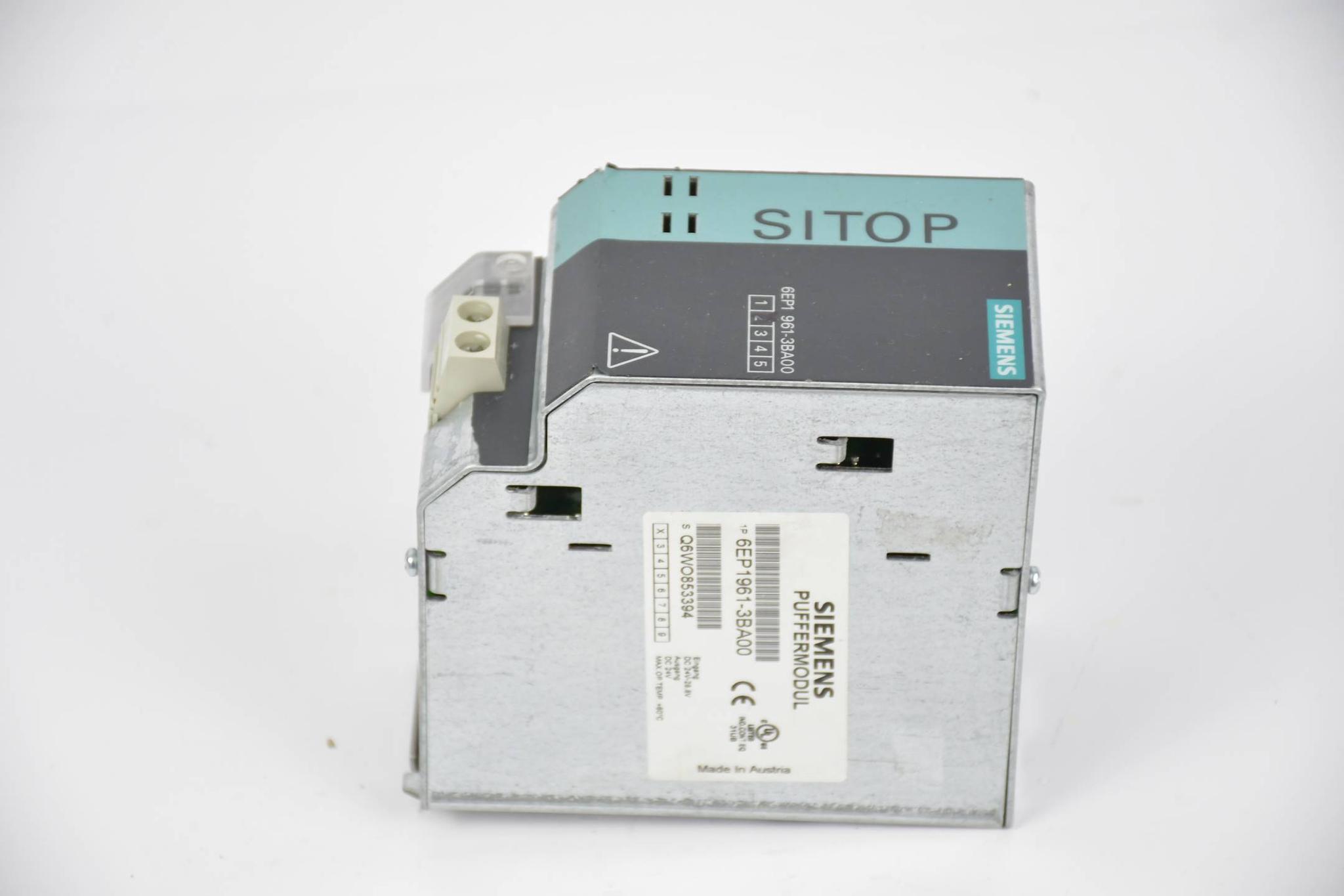 Siemens Sitop Puffermodul 6EP1961-3BA00 ( 6EP1 961-3BA00 )