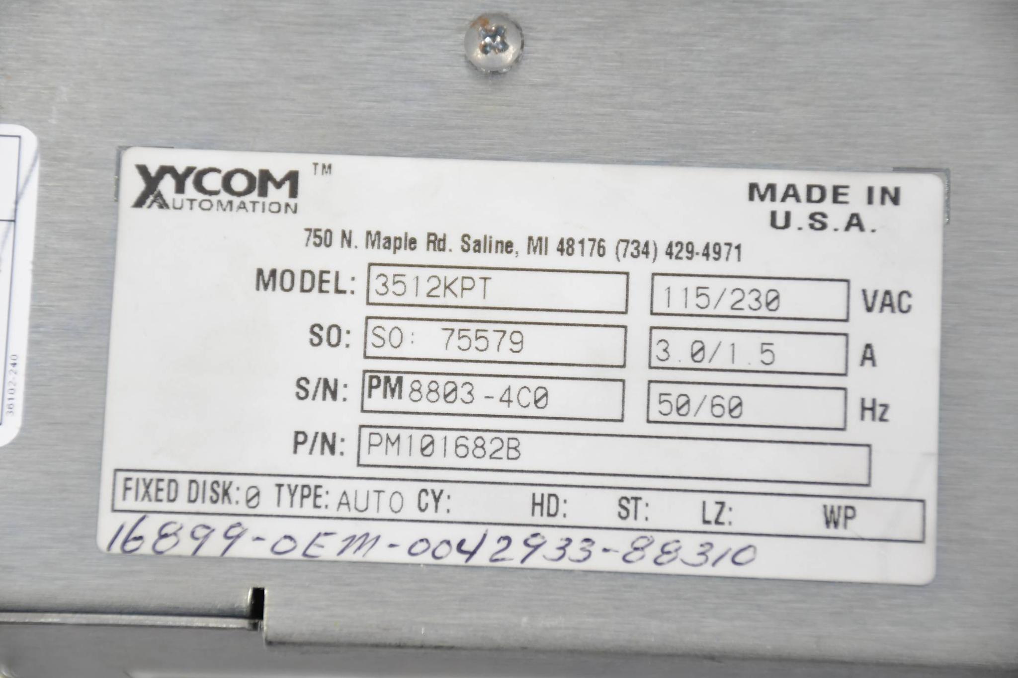 Produktfoto 5 von Moore Panel IPC3512A400MAN inkl. Xycom 3512KPT