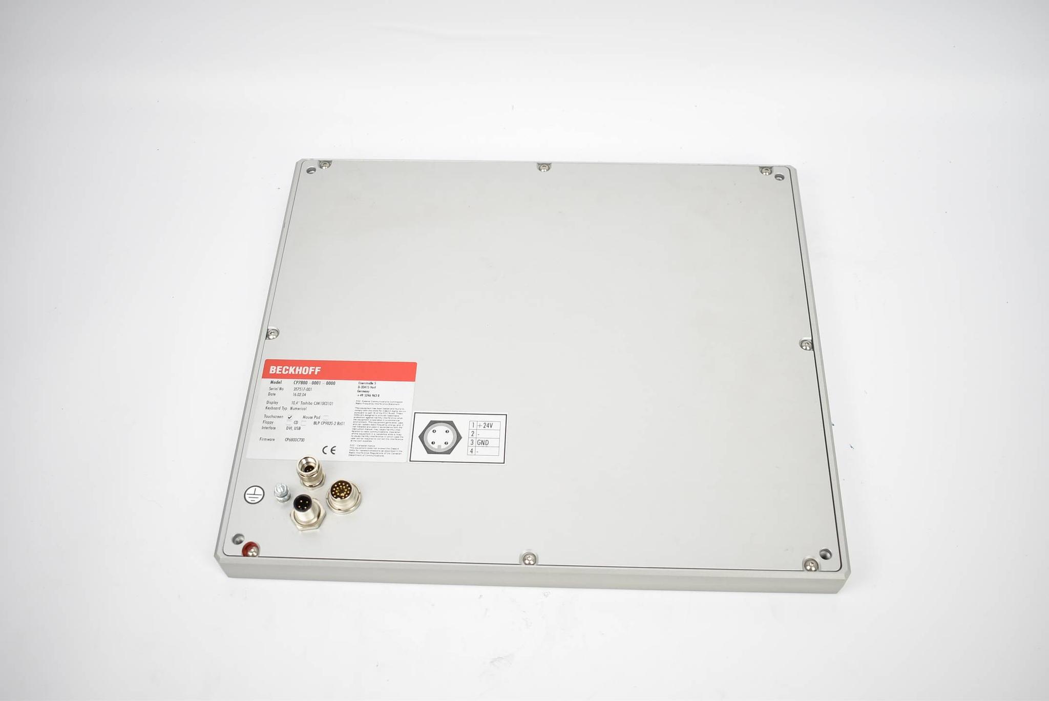 Produktfoto 1 von Beckhoff 10,4" Toshiba CJM 10C0101 Panel CP7800-0001-0000