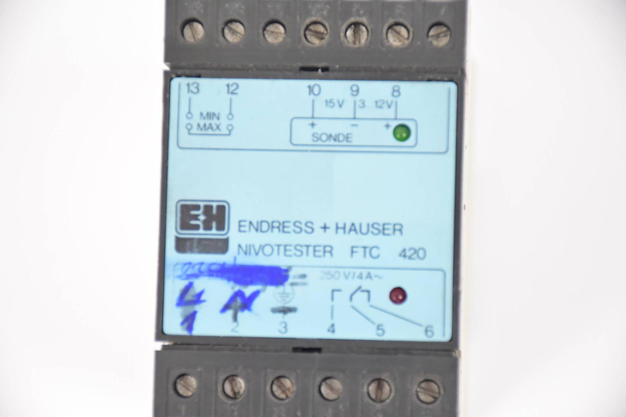 Produktfoto 1 von Endress + Hauser Nivotester FTC 420 917078-0000 ( 220V 50/60Hz )