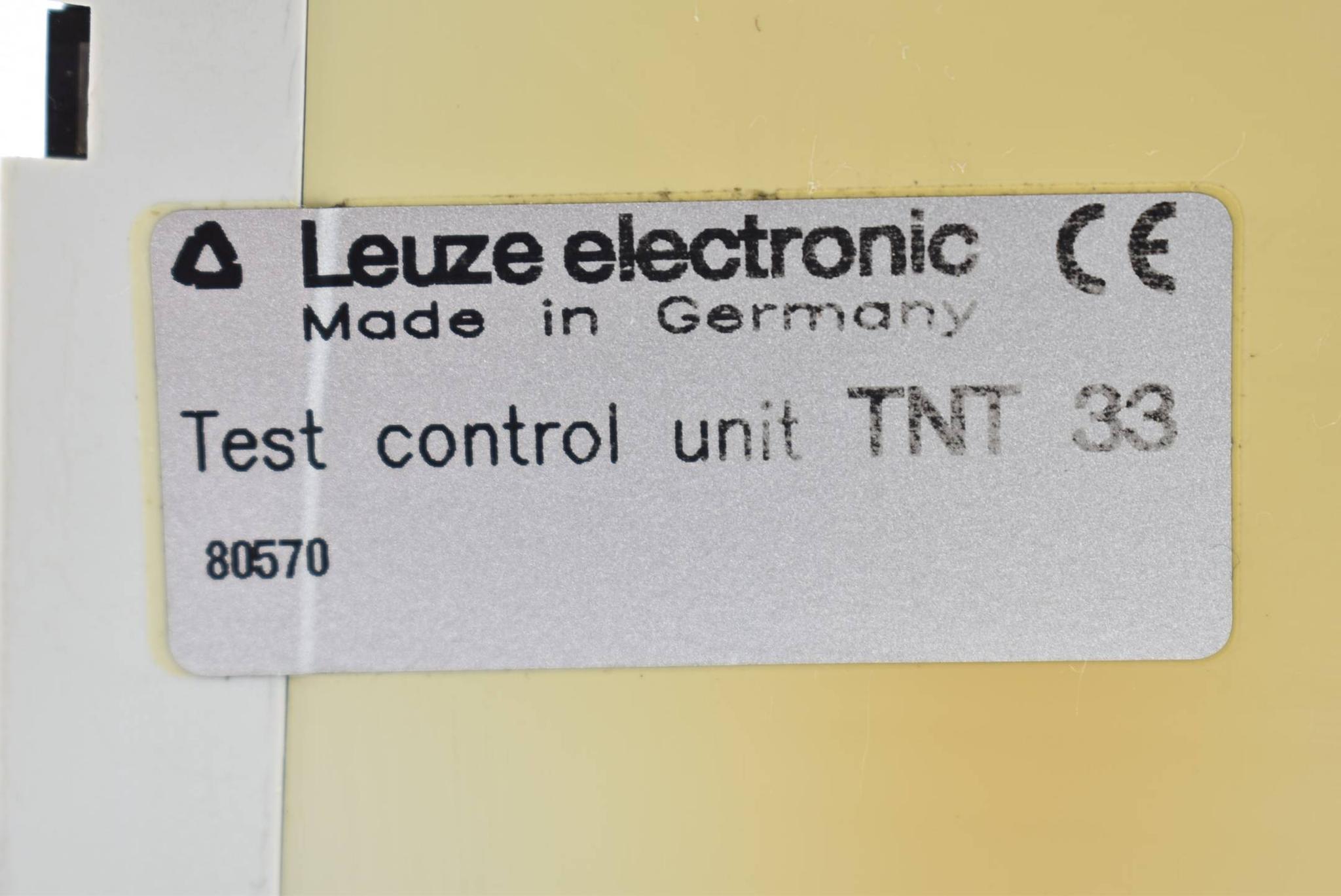 Produktfoto 3 von Leuze electronic Test control unit 24VDC 4A TNT 33