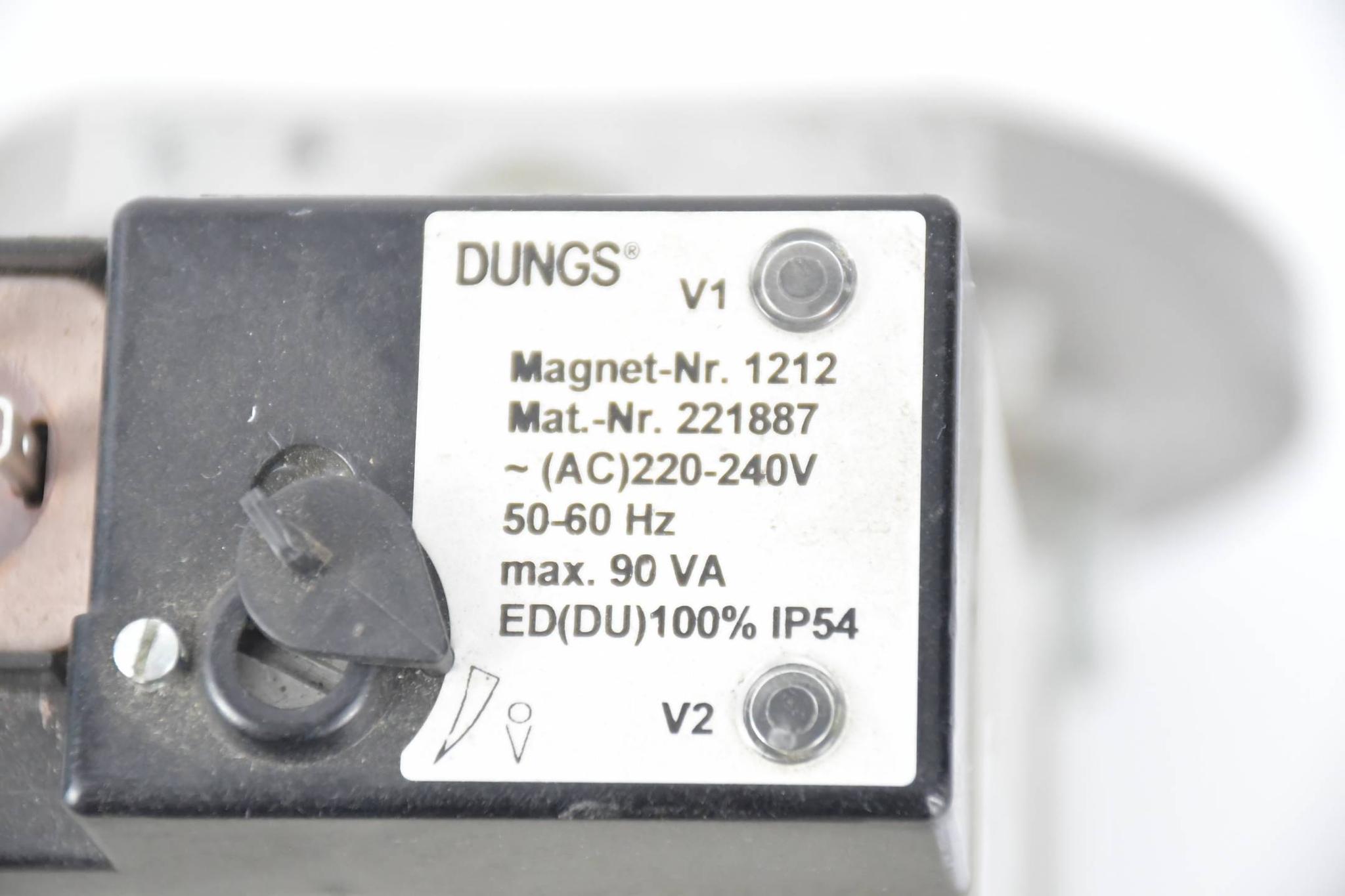 Produktfoto 2 von Dungs Magnet 1212 ( 221887 ) inkl. Doppelmagnetventil DMV-D 5040/11