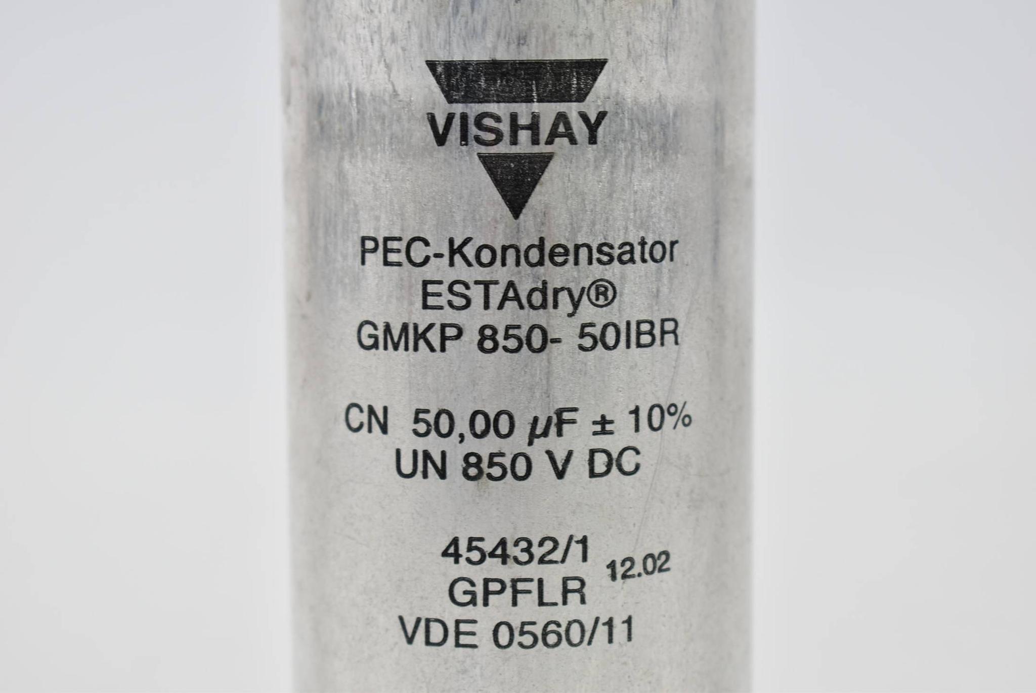 Produktfoto 3 von Vishay REC-Kondensator UN 850 VDC GMKP 850-50IBR