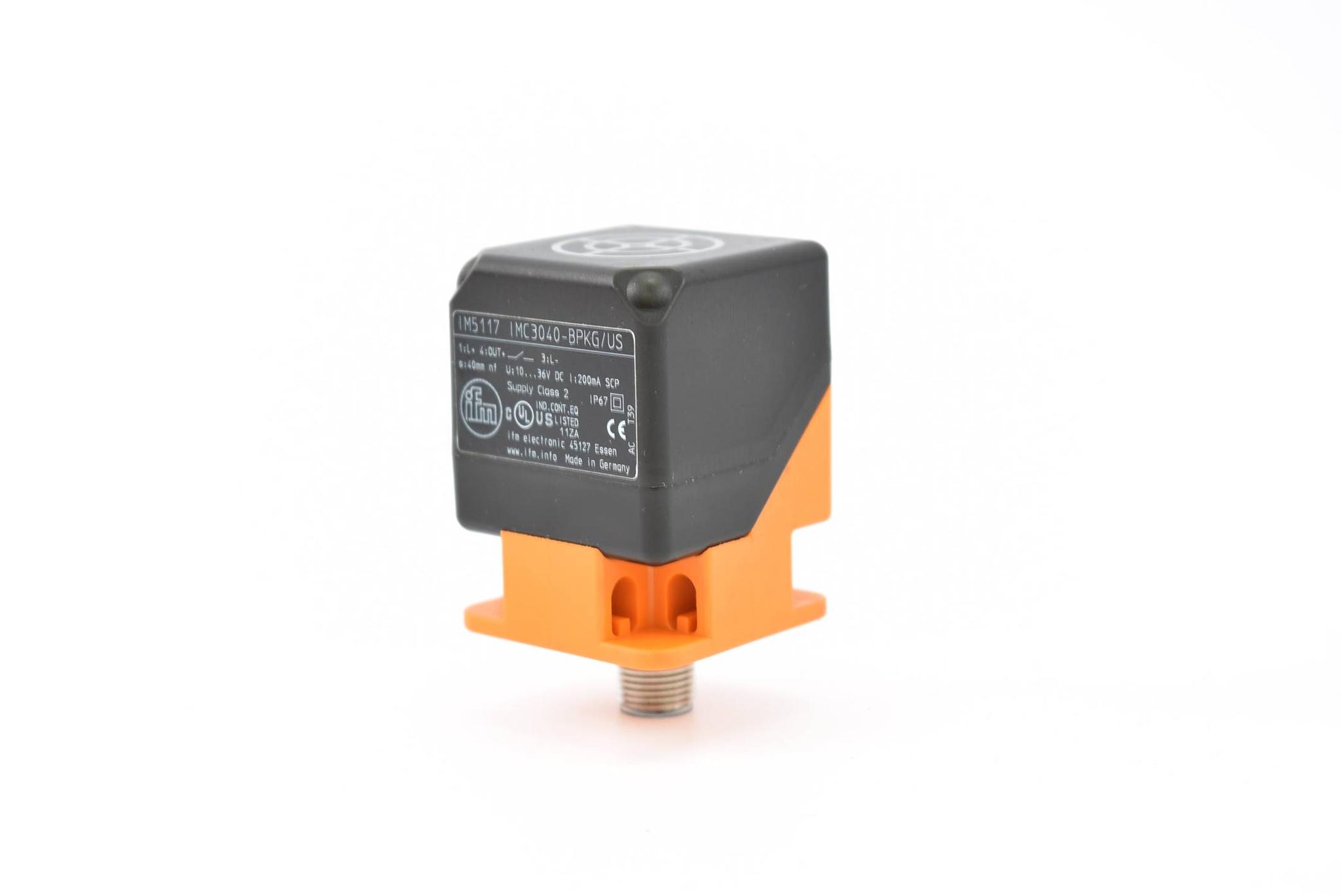 Produktfoto 2 von Ifm IM5117 induktiver Sensor 110-36VDC 200mA IMC3040-BPKG/US-100-DPS