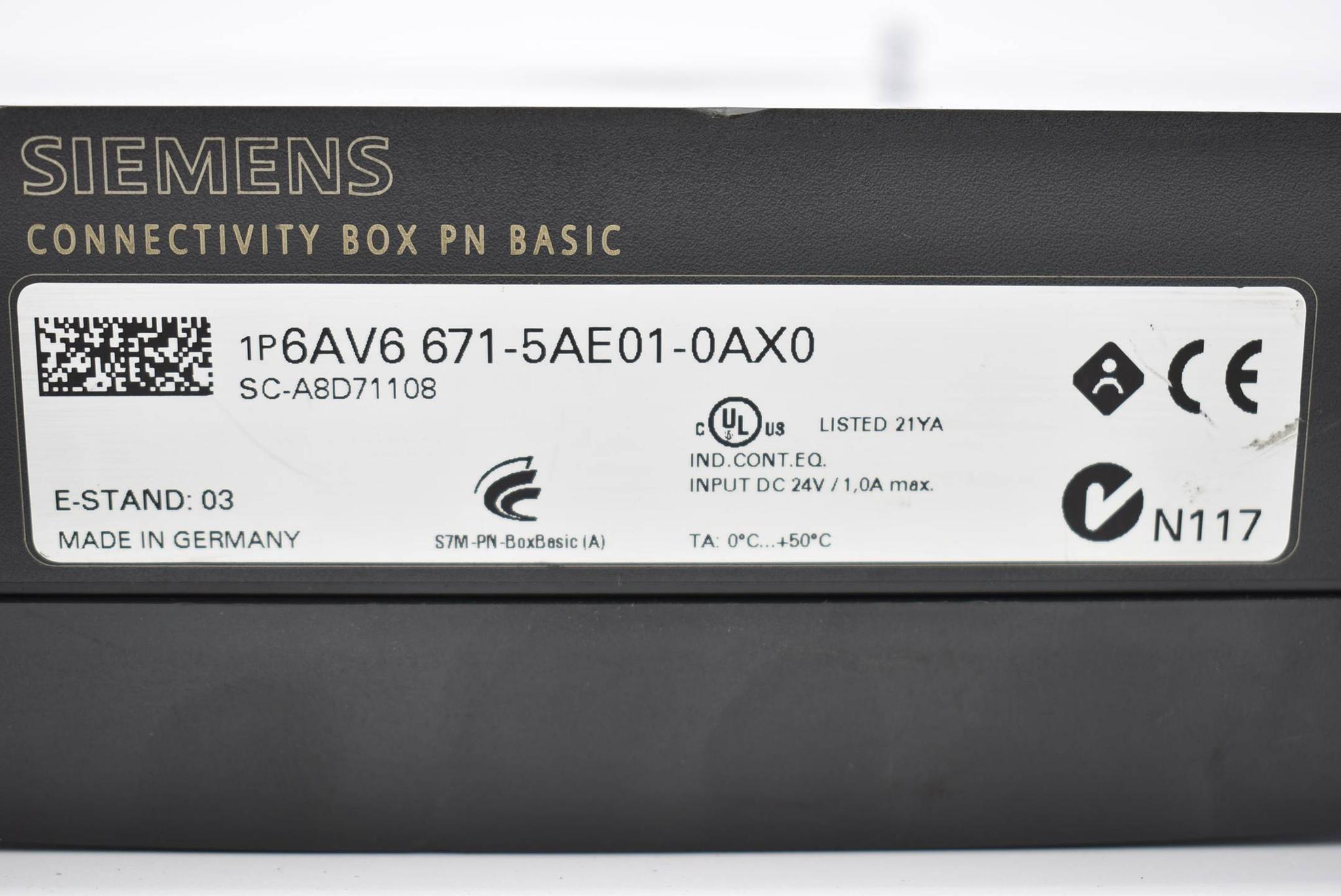 Produktfoto 3 von Siemens Profinet Anschluss-Box 6AV6671-5AE01-0AX0 ( 6AV6671-5AE01-0AX0 ) E3