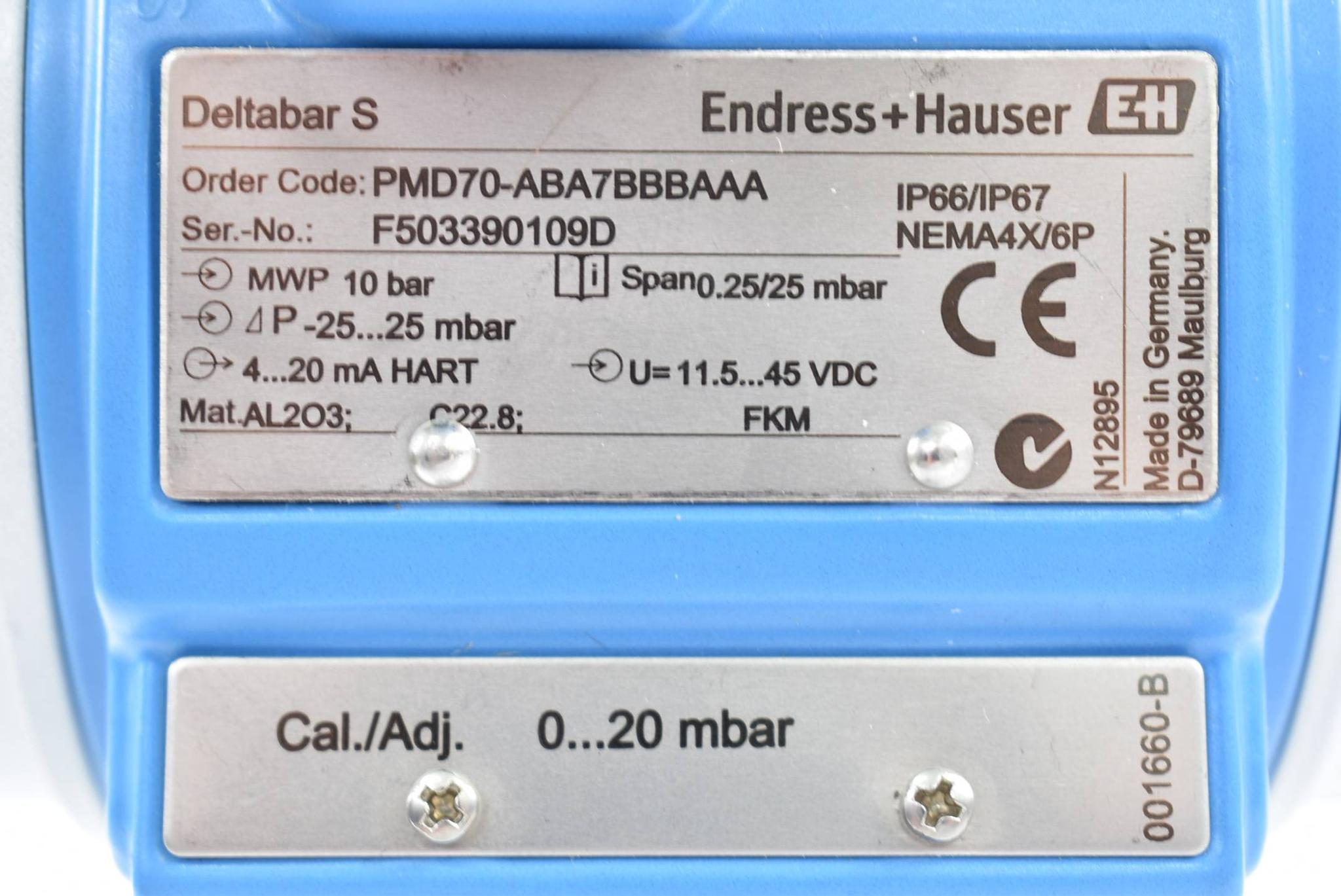 Produktfoto 4 von Endress+Hauser Differenzdrucktransmitter 10bar 11,5-45DCV PMD70-ABA7BBBAAA