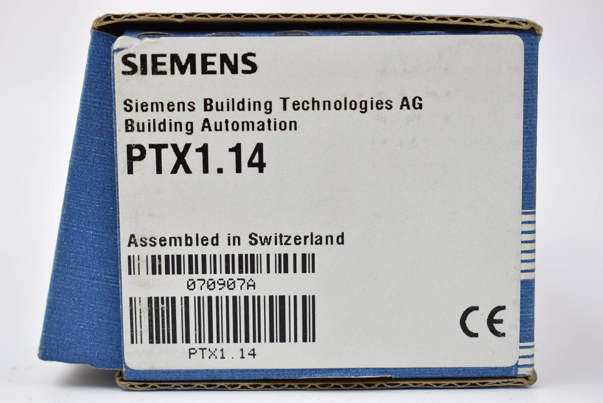 Produktfoto 2 von Siemens Building Automation Modulschiene PTX1.14