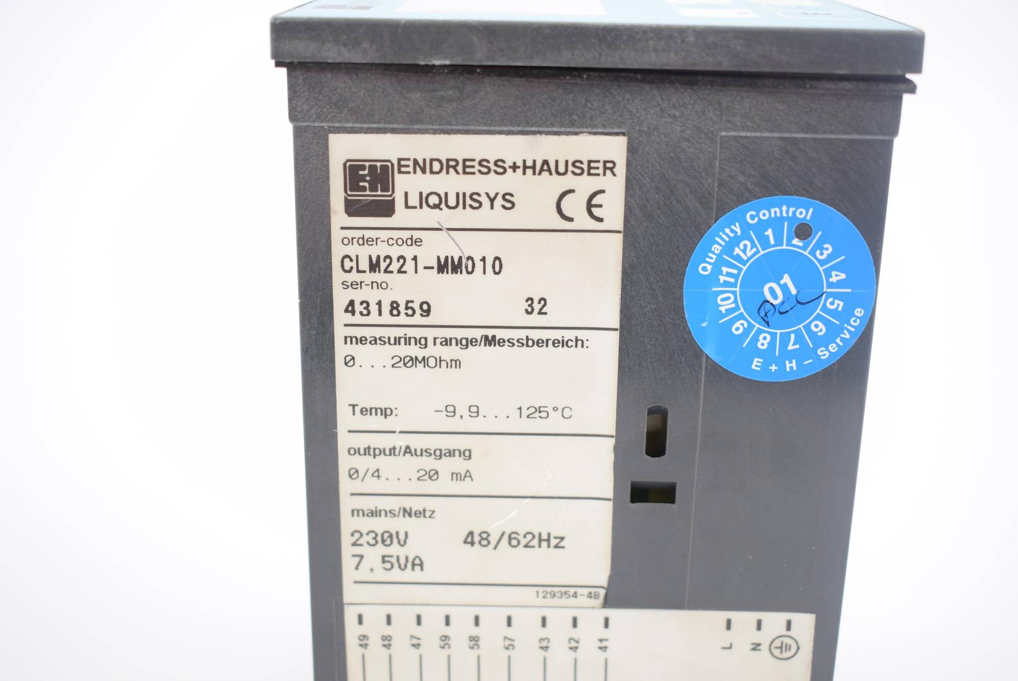 Produktfoto 2 von Endress+Hauser Liquisys CLM221-MM010