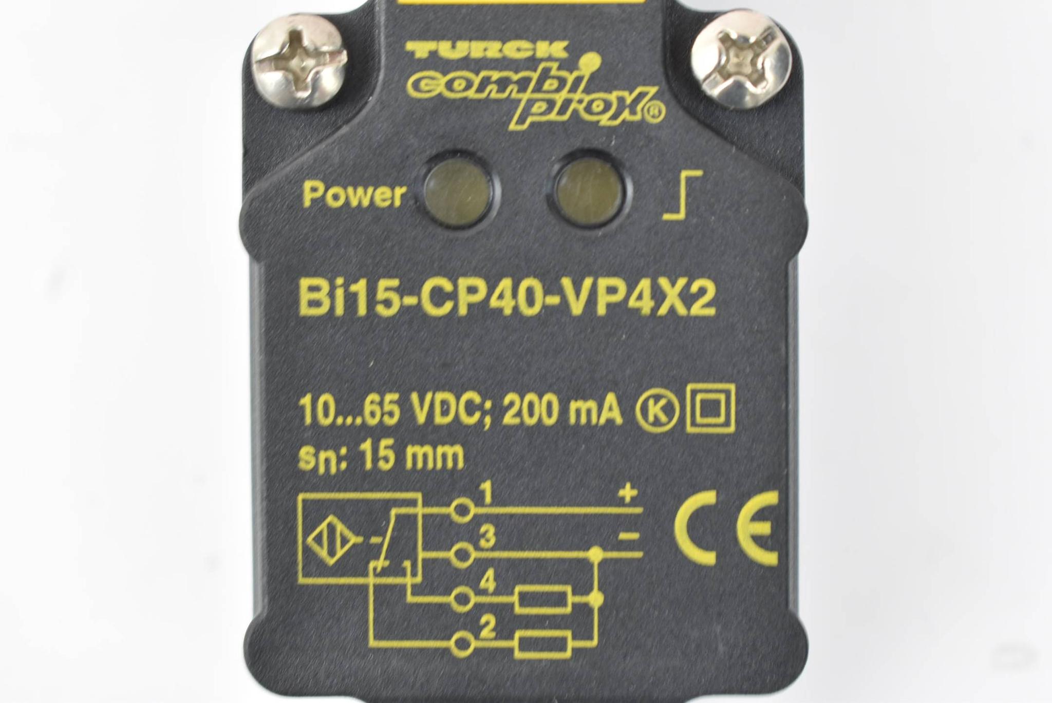 Produktfoto 4 von Turck combi prox Näherungsschalter 10-65 VDC 200 mA 15 mm Bi15-CP40-VP4X2