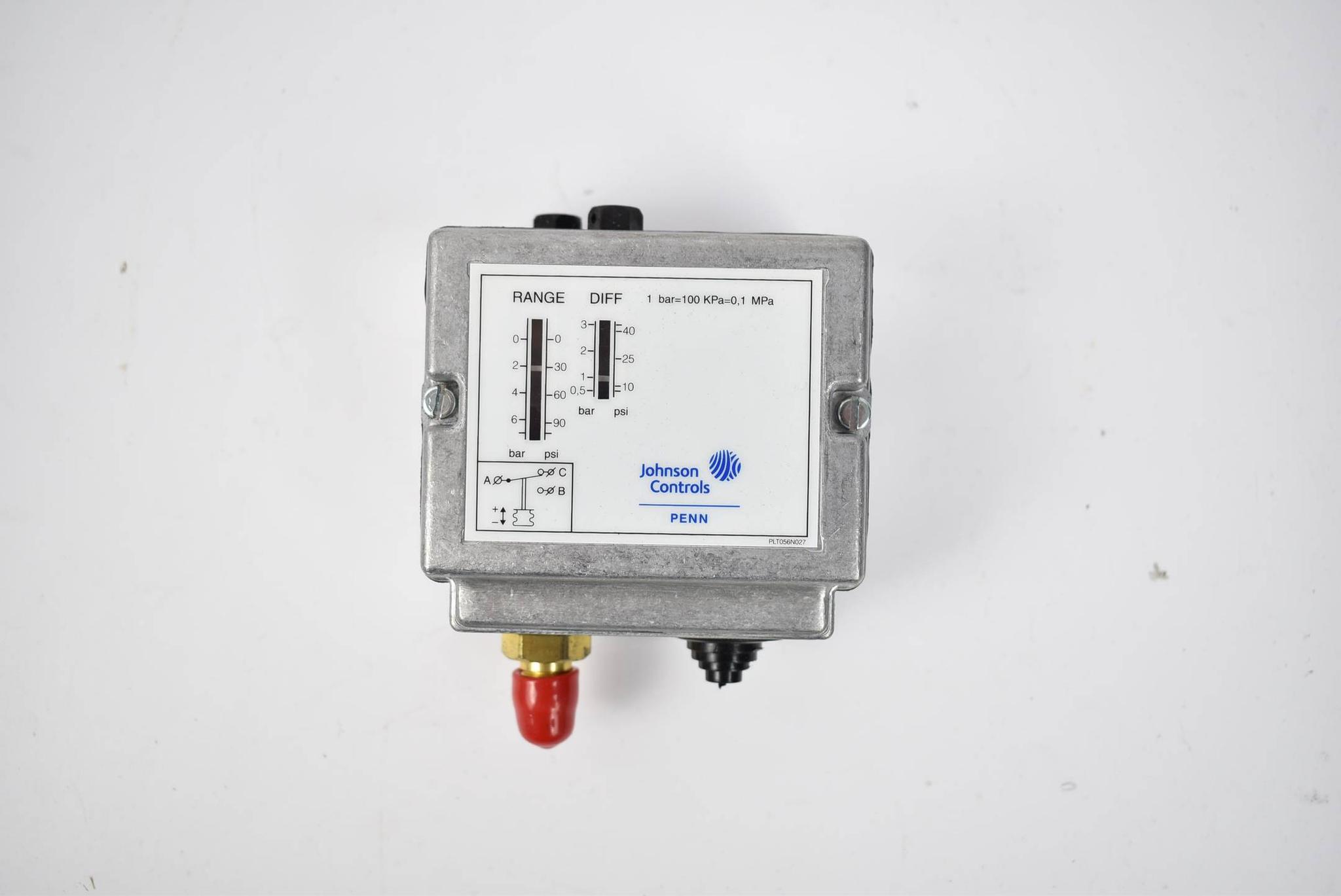 Produktfoto 1 von Johnson controls Druckschalter max 22 bar 400 V P77AAA-9300