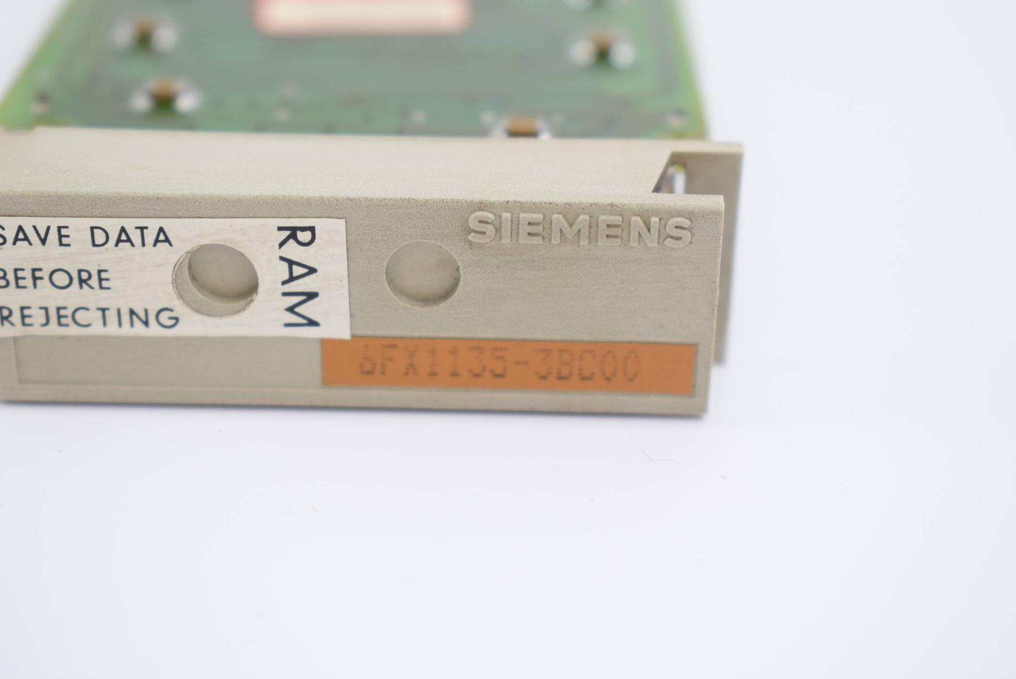 Produktfoto 2 von Siemens sinumerik Sirotec Eprom 6FX1135-3BC00 ( 6FX1 135-3BC00 )