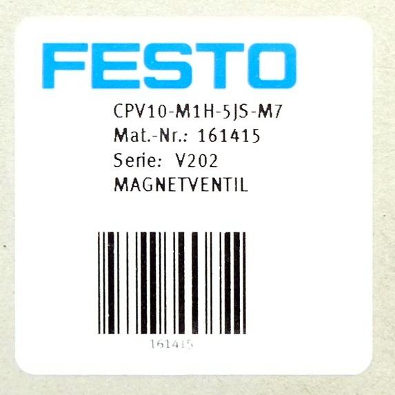 Produktfoto 2 von FESTO Magnetventil CPV10-M1H-5JS-M7