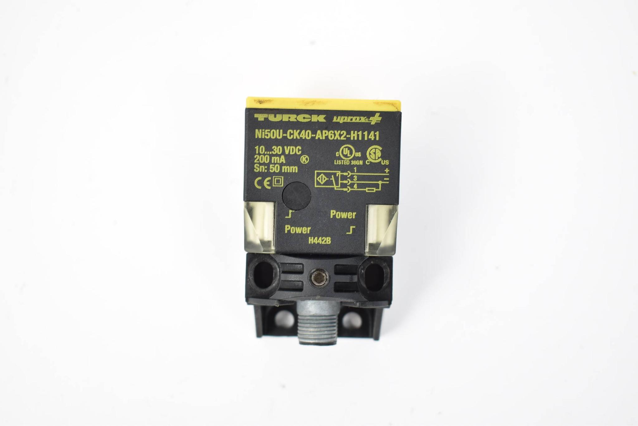 Produktfoto 1 von Turck uprox induktiver Sensor 10-30VDC 200mA 50mm Ni50U-CK40-AP6X2-H1141