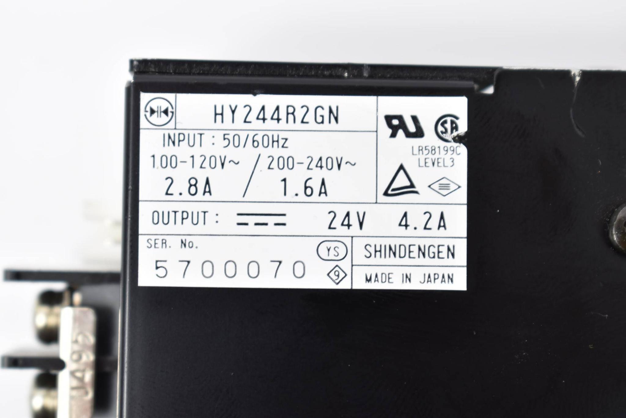 Produktfoto 4 von Shindengen Netzteil 50/60Hz 100-120V/200-240V 2,8A/1,6A HY244R2GN