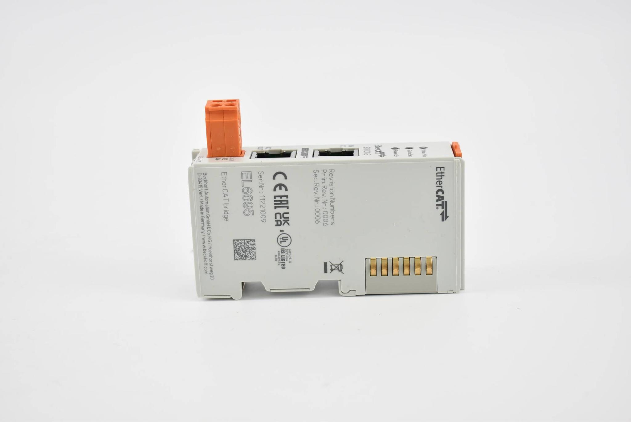 Produktfoto 1 von Beckhoff EtherCAT-Bridge-Klemme EL6695 ( EL 6695 )