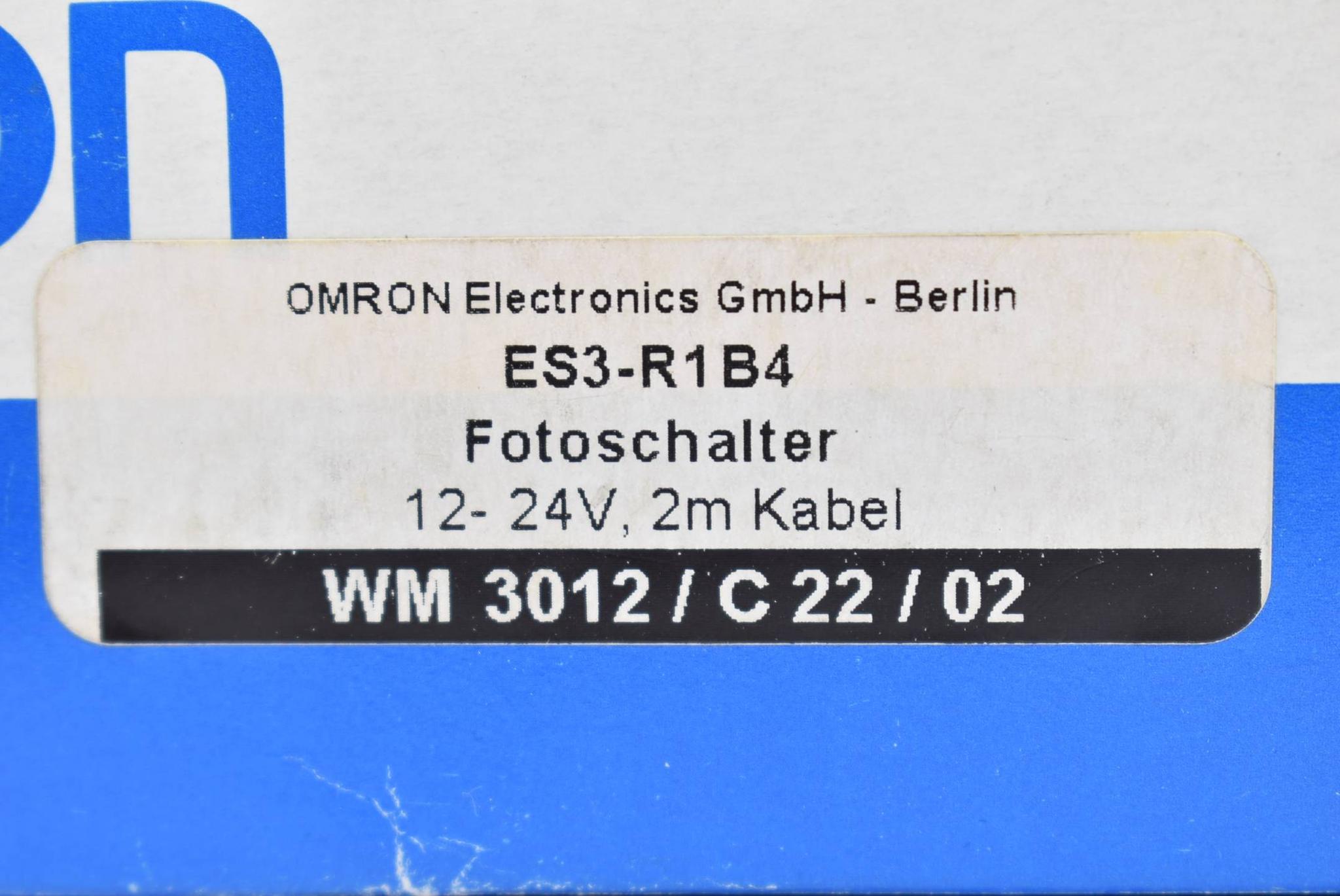 Produktfoto 2 von Omron Fotoschalter 12-24V 2m ES3-R1B4