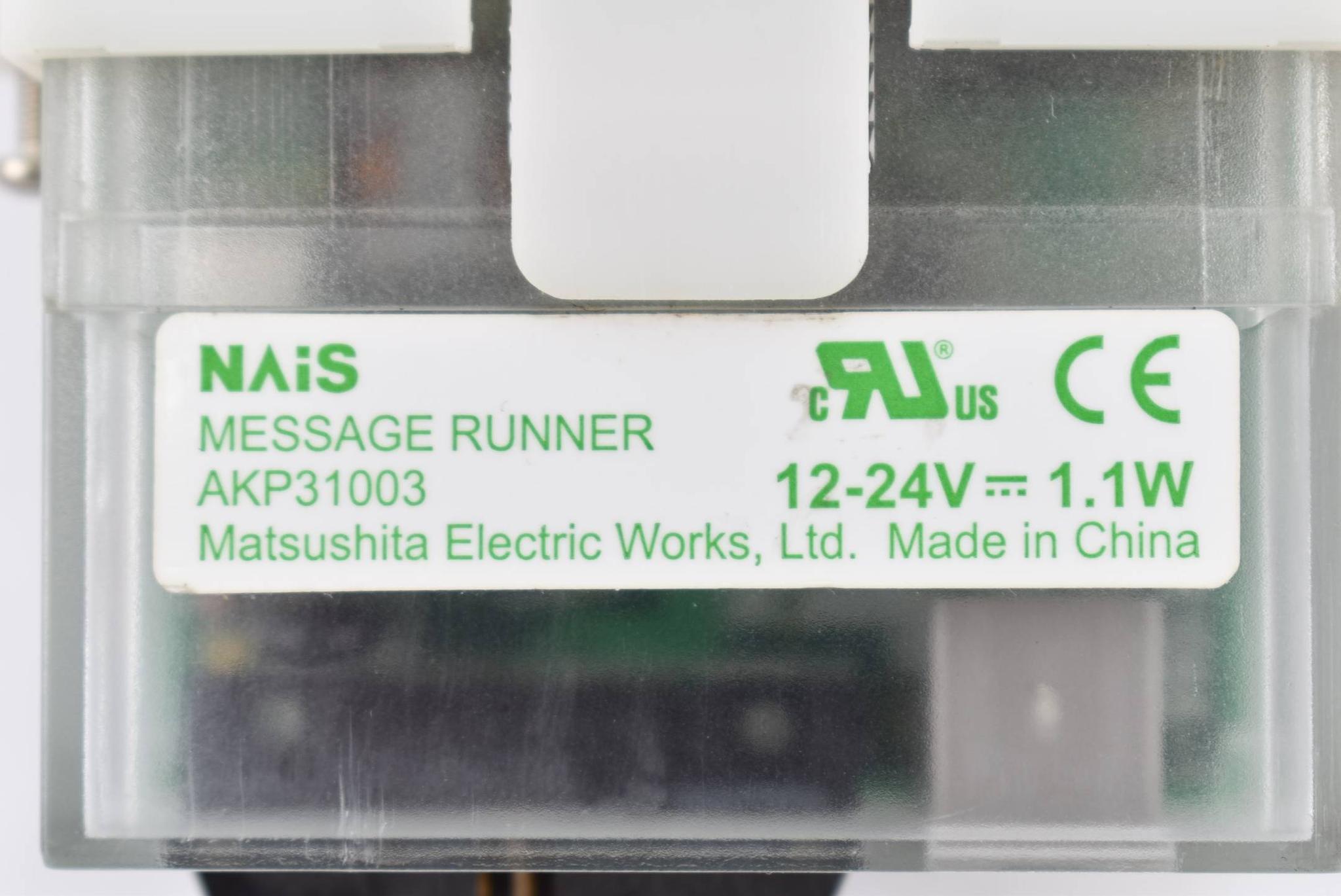 Produktfoto 3 von Nais Message Runner 12-24V 1.1W AKP31003