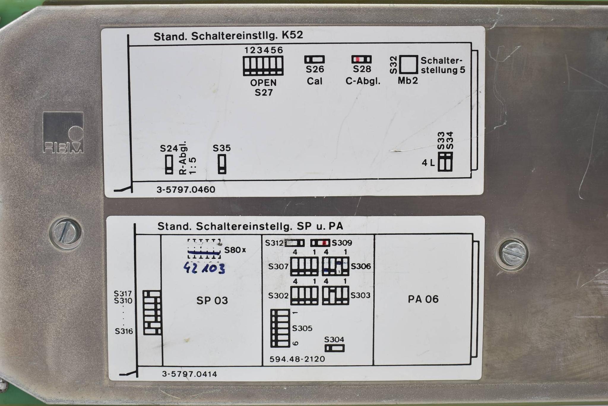 Produktfoto 3 von HBM Messtechnik Aussteuerung Modulation K 52 PS