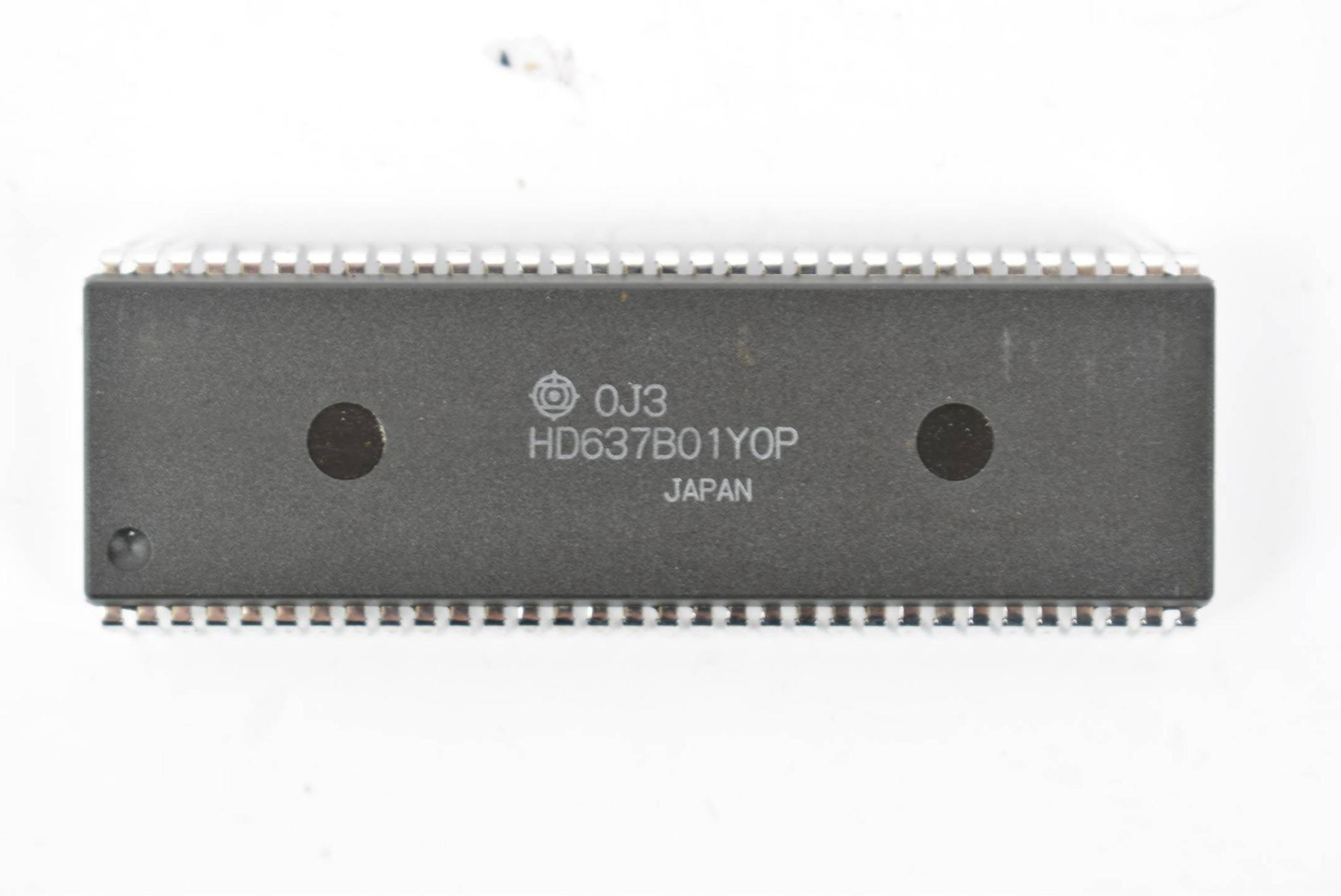 Produktfoto 3 von Hitachi Microcontroller 5 Stück HD637B01Y0P