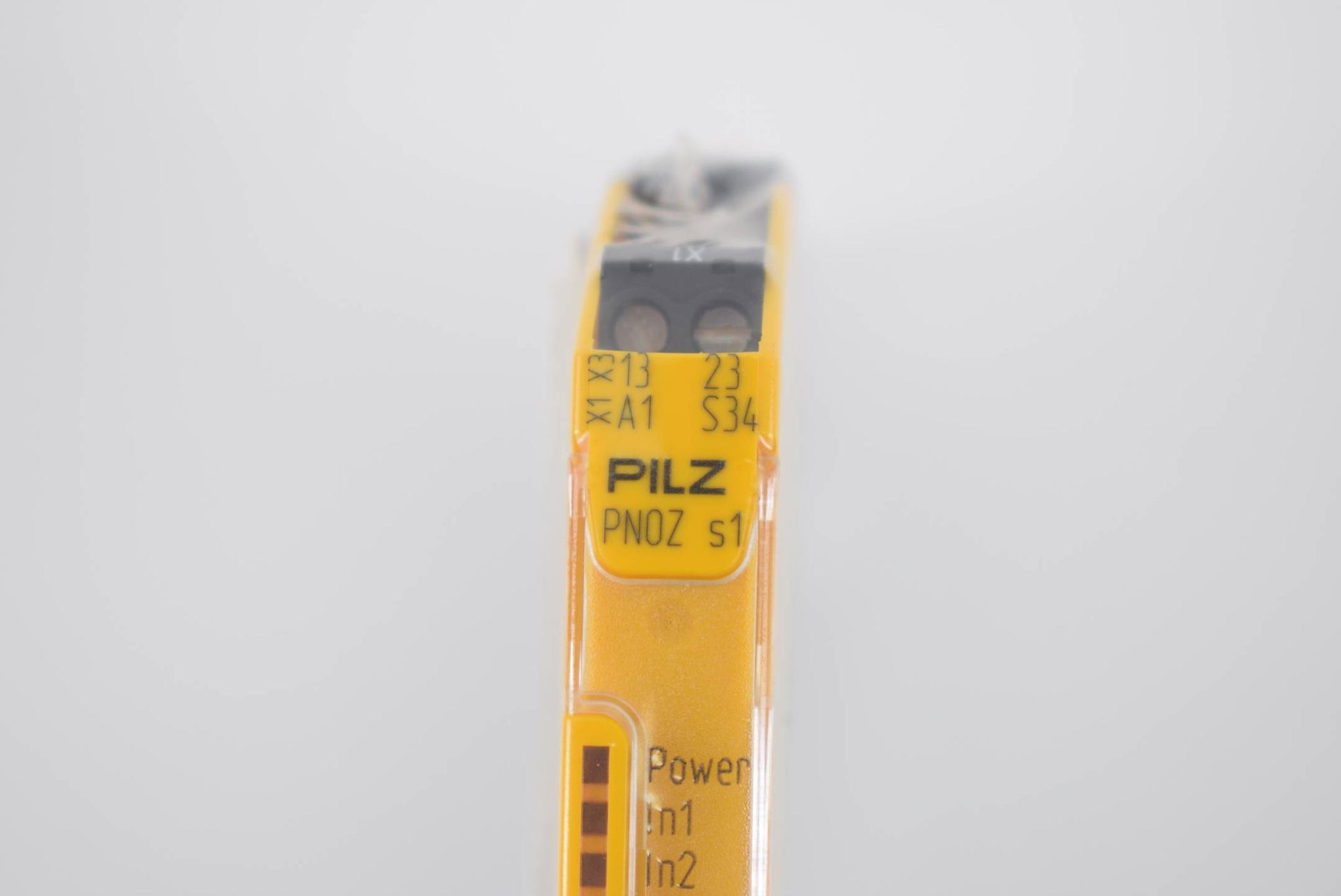 Produktfoto 1 von PILZ Sicherheitsrelais PNOZ s1 24VDC 2h/0 ( 750101 )