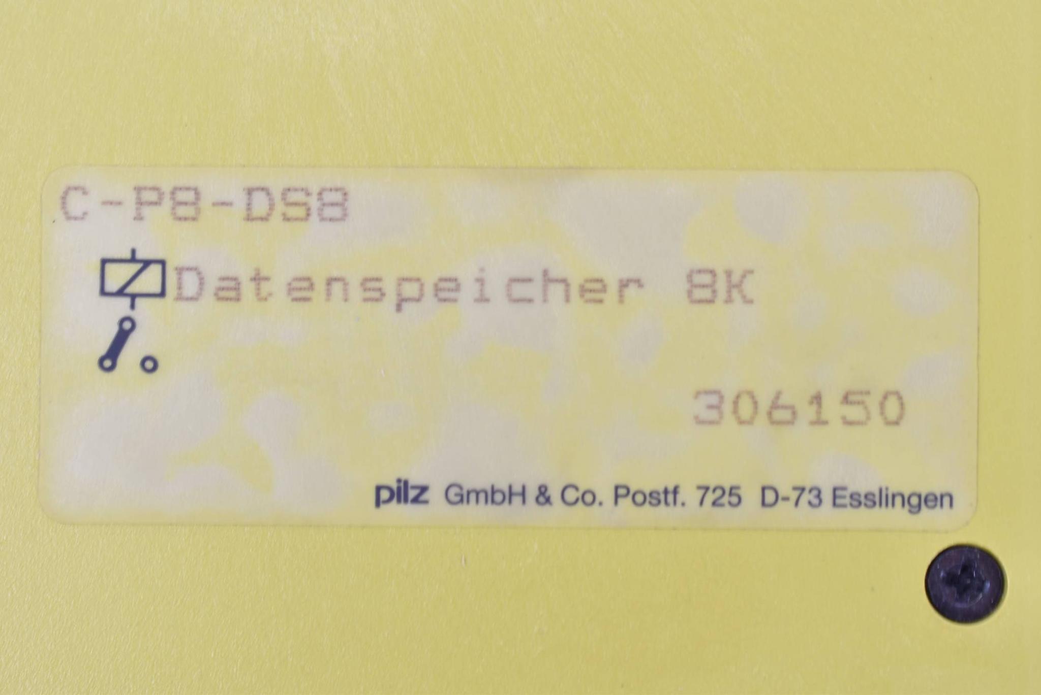 Produktfoto 2 von Pilz Modul Datenspeicher 8K C-P8-DSB ( 306150 )