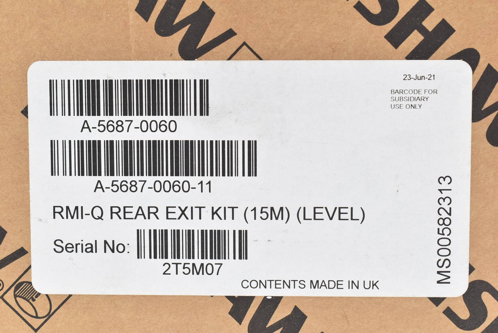 Produktfoto 2 von Renishaw RMI-Q Rear Exit Kit Funk-Maschinenschnittstelle A-5687-0060-11