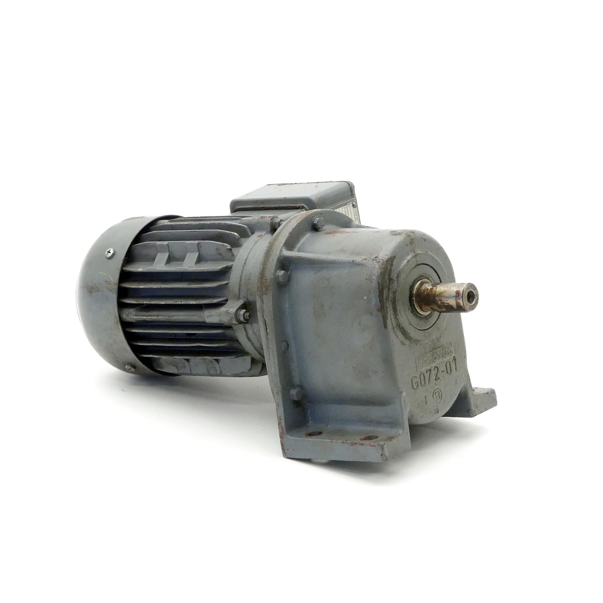 EBERHARD BAUER Getriebemotor G072-10/DK64-163L