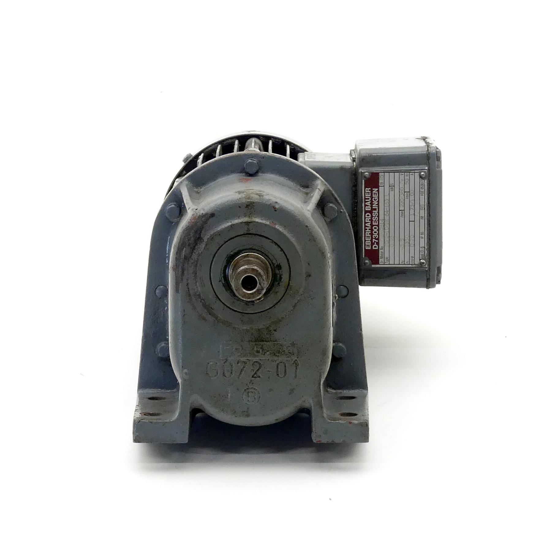 Produktfoto 6 von EBERHARD BAUER Getriebemotor G072-10/DK64-163L